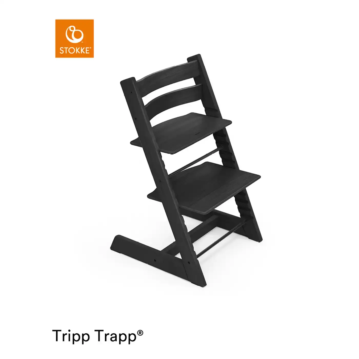 Tripp Trapp® Oak Black STOKKE Schwarz 2000572129206 3