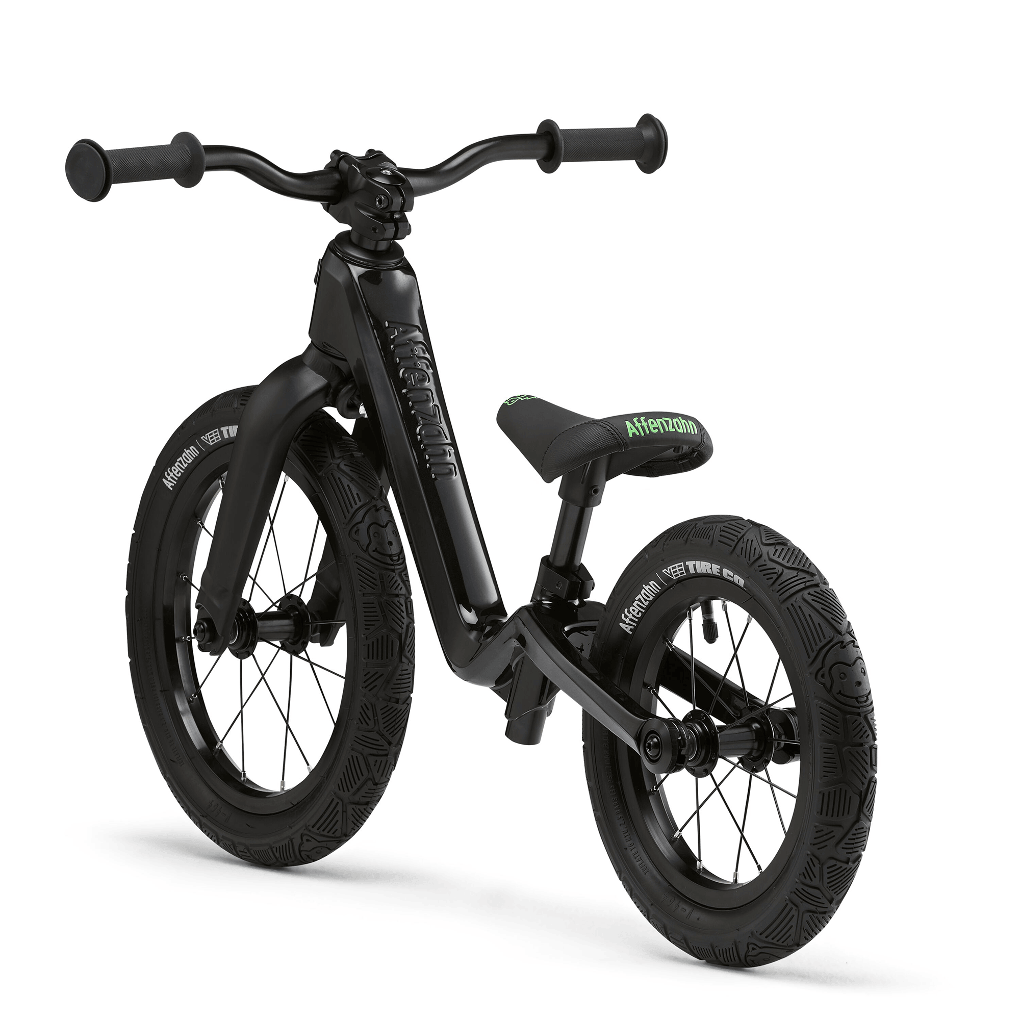 Laufräder, Affenzahn, Schwarz – Produktansicht