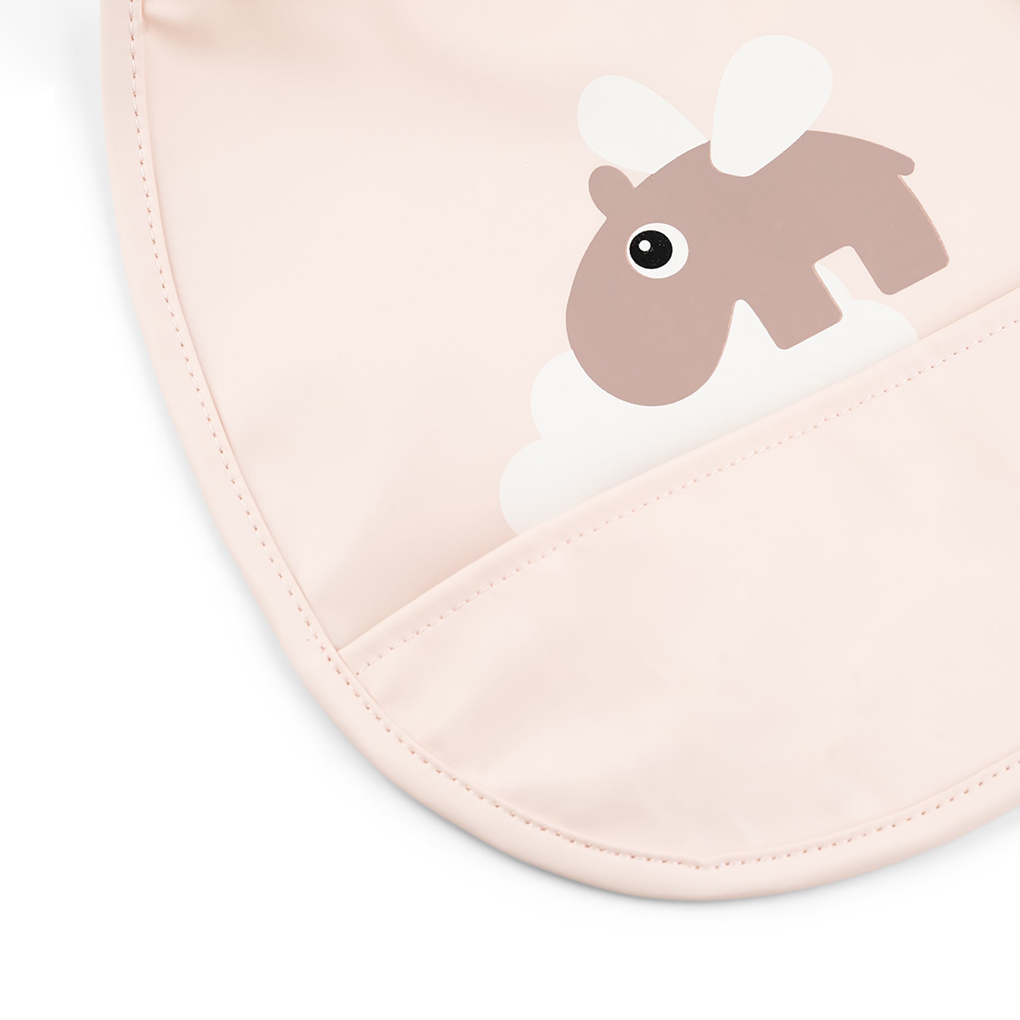 Lätzchen mit Auffangschale, done by deer, Pink – Besonderheit: mit Auffangschale