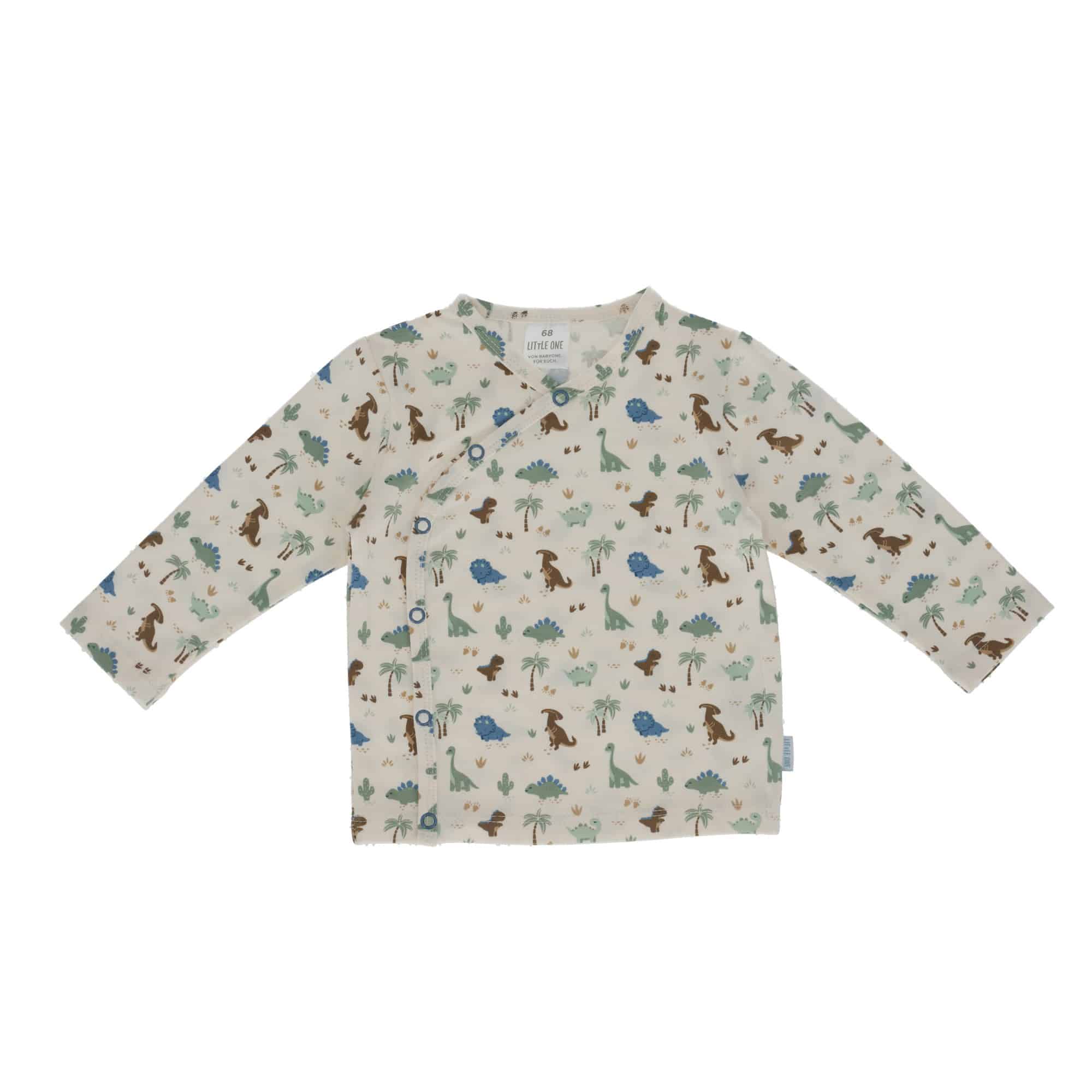 Wickelshirt, LITTLE ONE, Weiß – Besonderheit: aus 95% Baumwolle