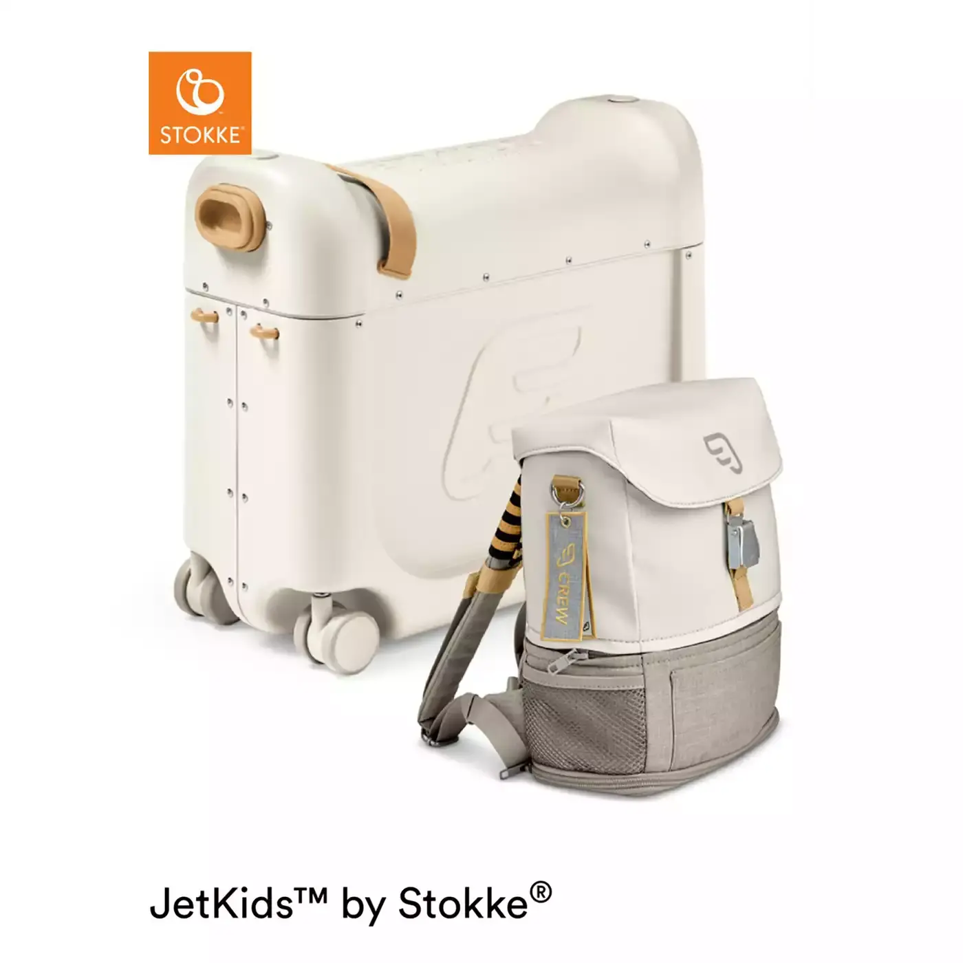 Jetkids™ Bundle BedBox™ & Crew Back Pack White STOKKE Weiß Weiß 2000580145755 3