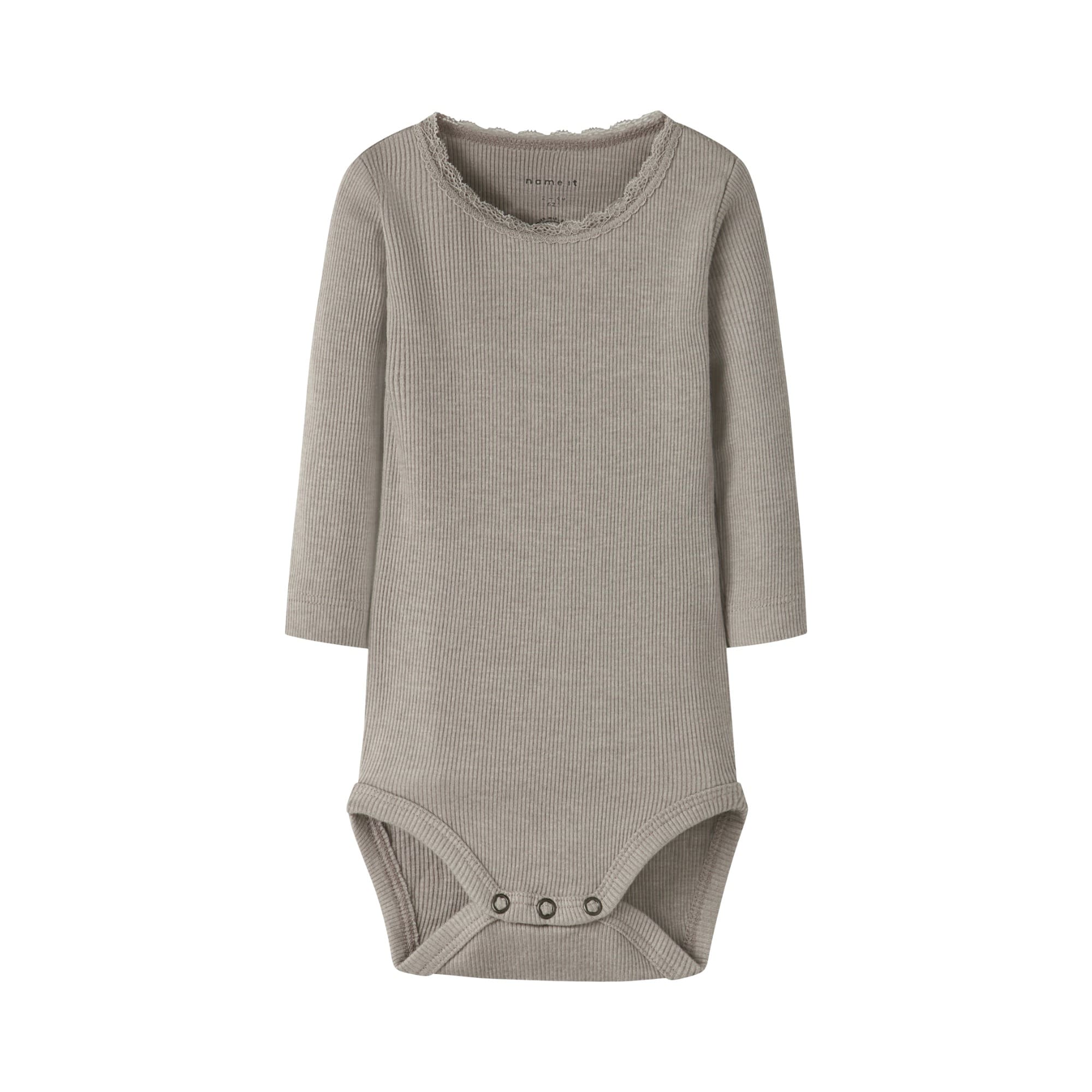Langarmbodys, name it, Beige – Produktansicht