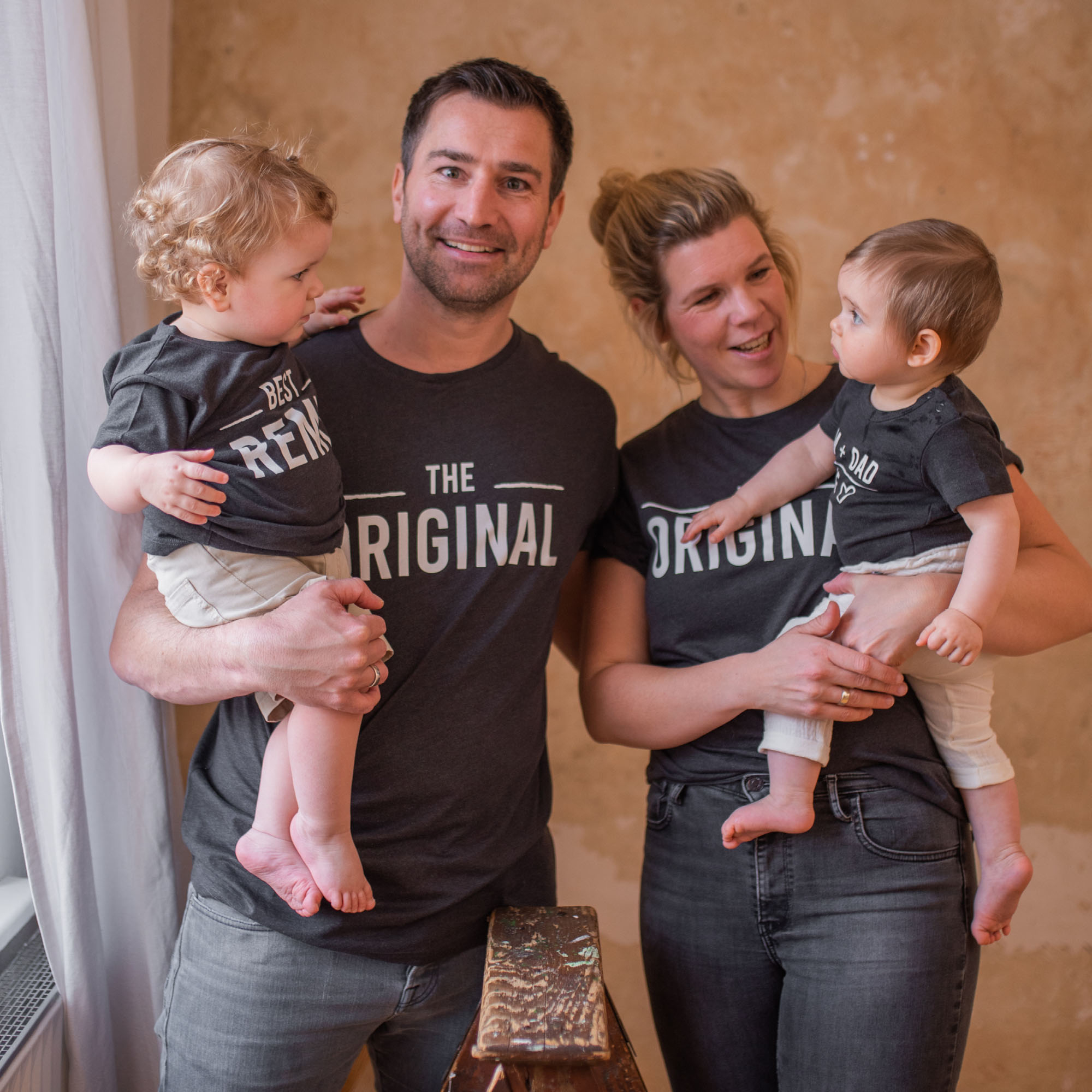 Kurzarmshirts, LITTLE ONE, Grau – Produktansicht