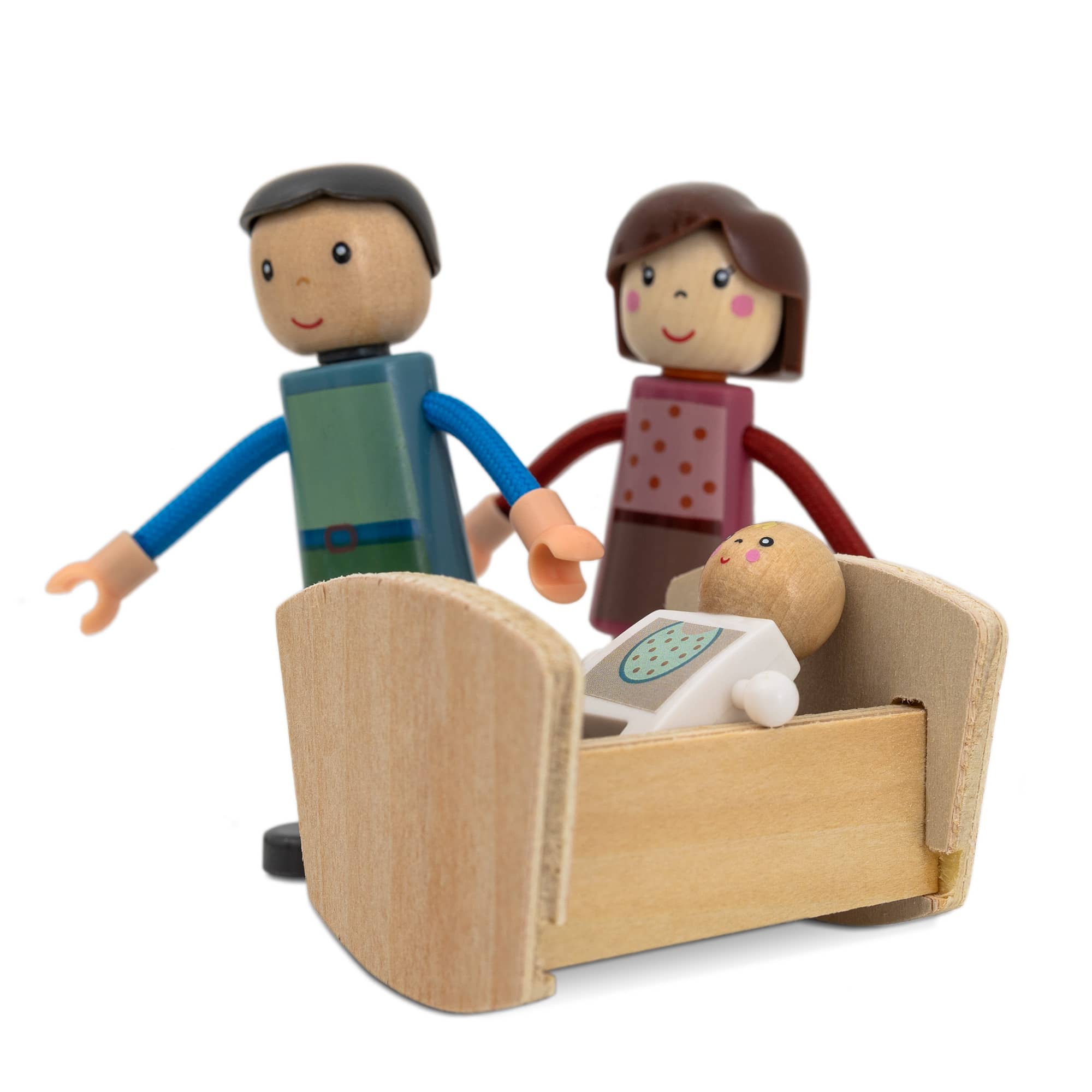 Puppen & Puppenwagen, Eichhorn, Braun – Produktansicht