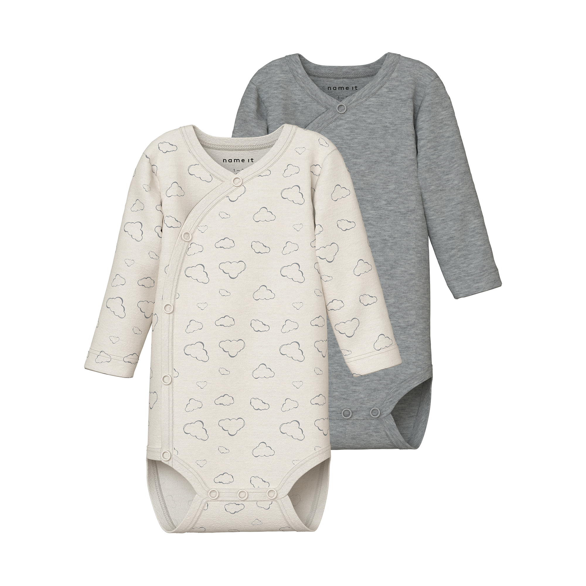 Wickelbodys, name it, Beige – Besonderheit: aus 100% Baumwolle