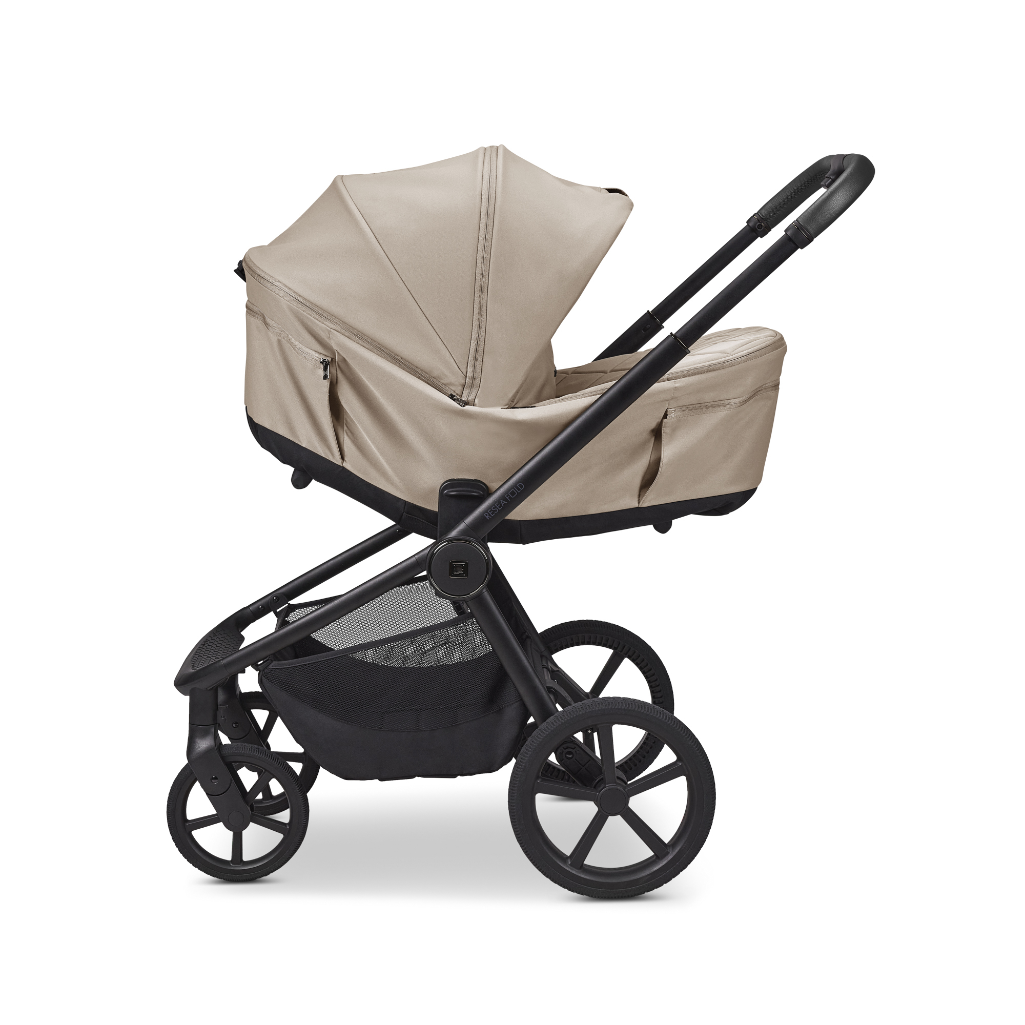 Kombi-Kinderwagen, MOON, Beige – Produktansicht