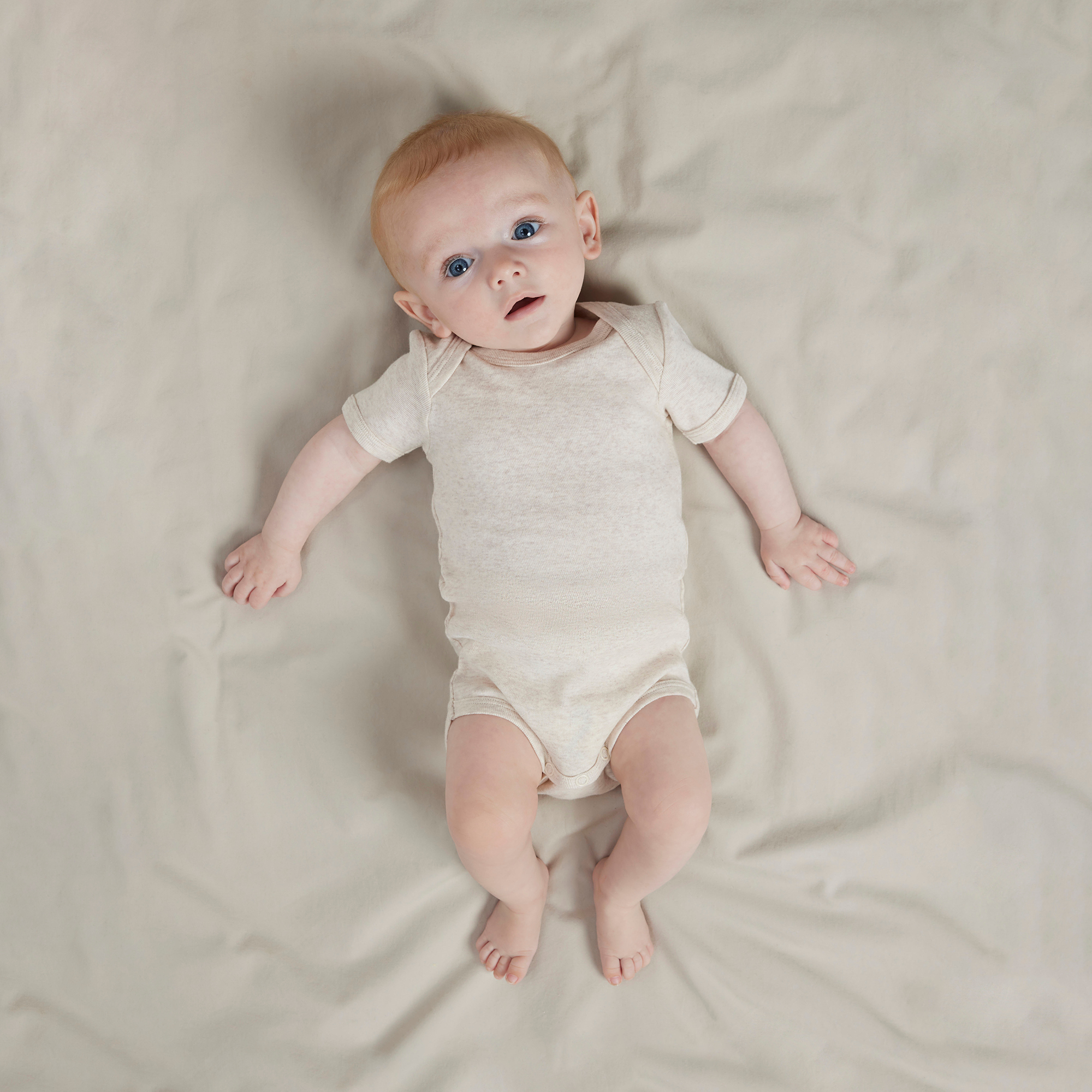 Kurzarmbodys, name it, Beige – Produktansicht
