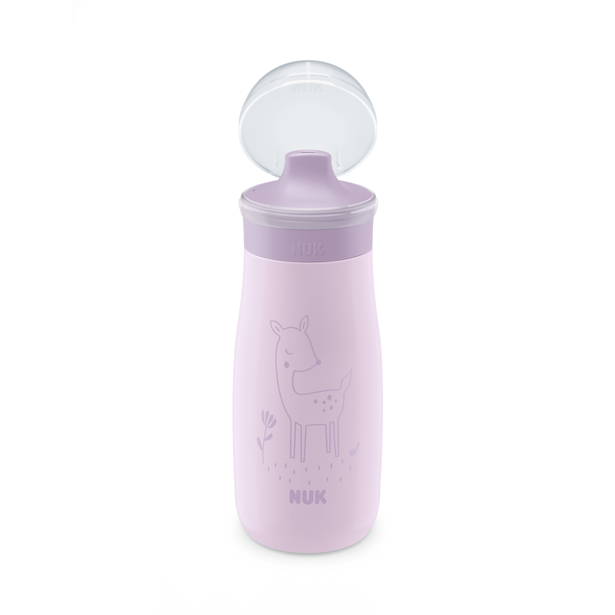 Babyfläschchen, NUK, Lila – Produktansicht