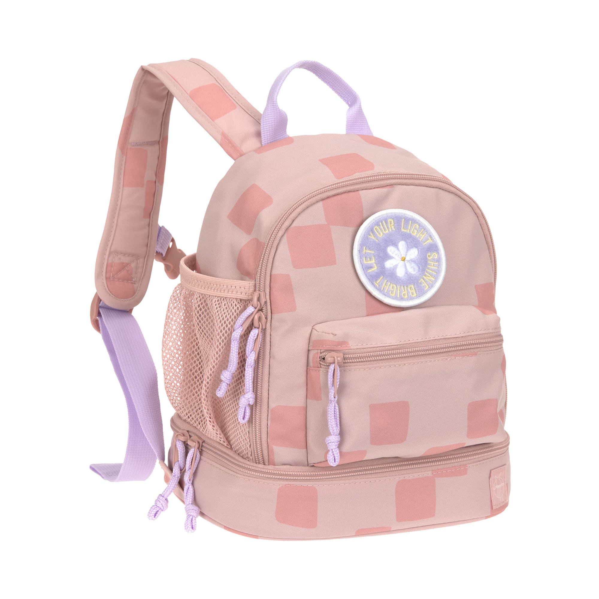 Kinderrucksäcke, LÄSSIG, Pink – Besonderheit: geräumiges Hauptfach