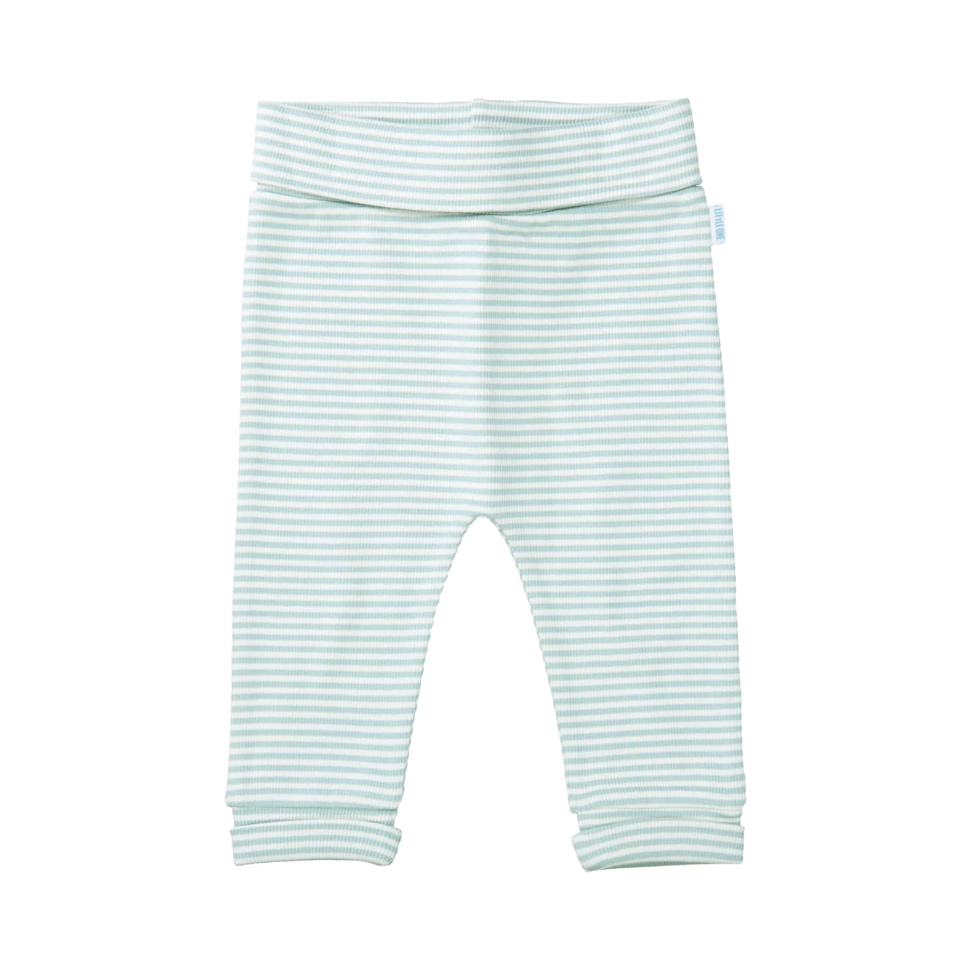Leggings, LITTLE ONE, Grün – Besonderheit: aus 100% Bio-Baumwolle