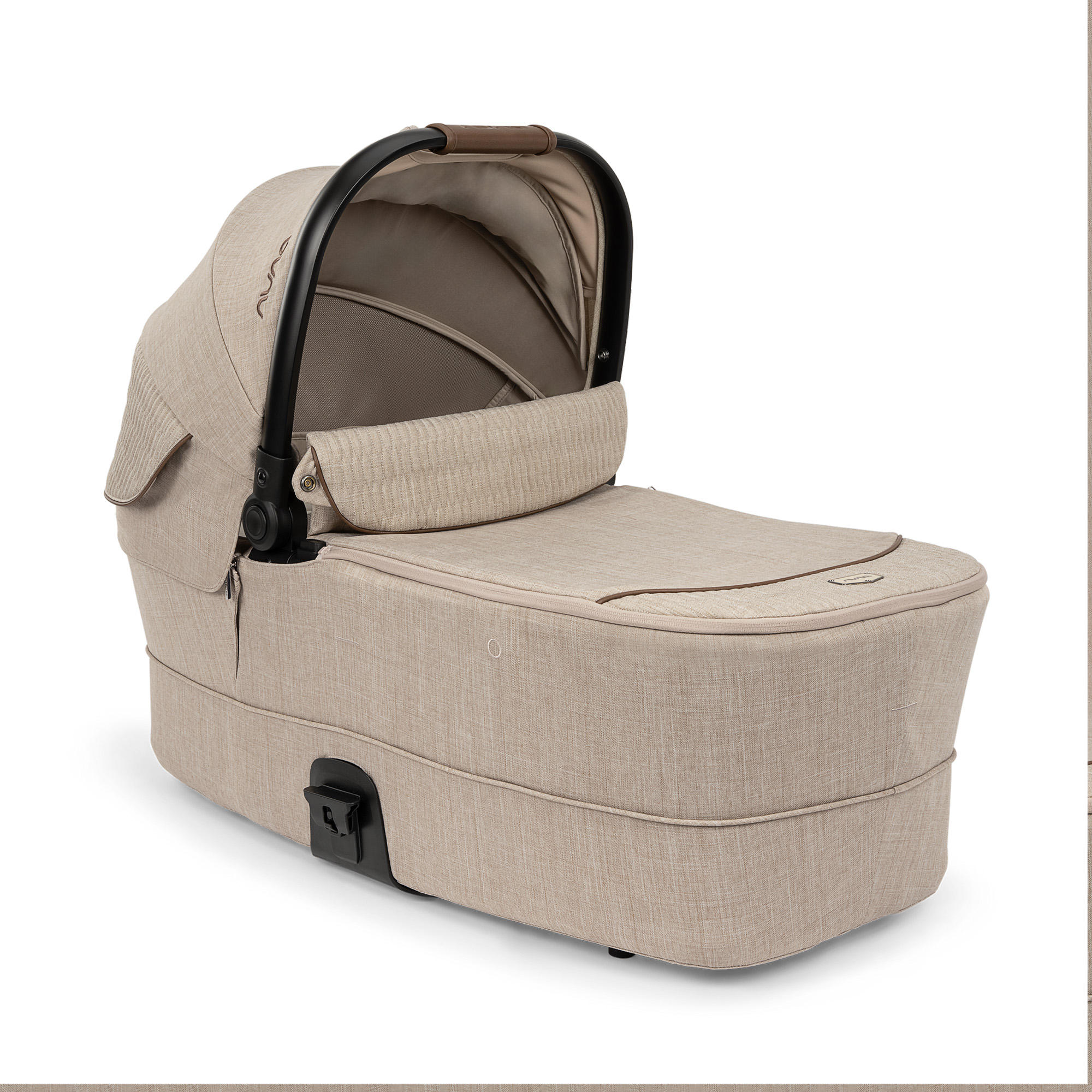 Tragewannen, nuna, Beige – Besonderheit: gemütlicher Liegekomfort und geringes Gewicht
