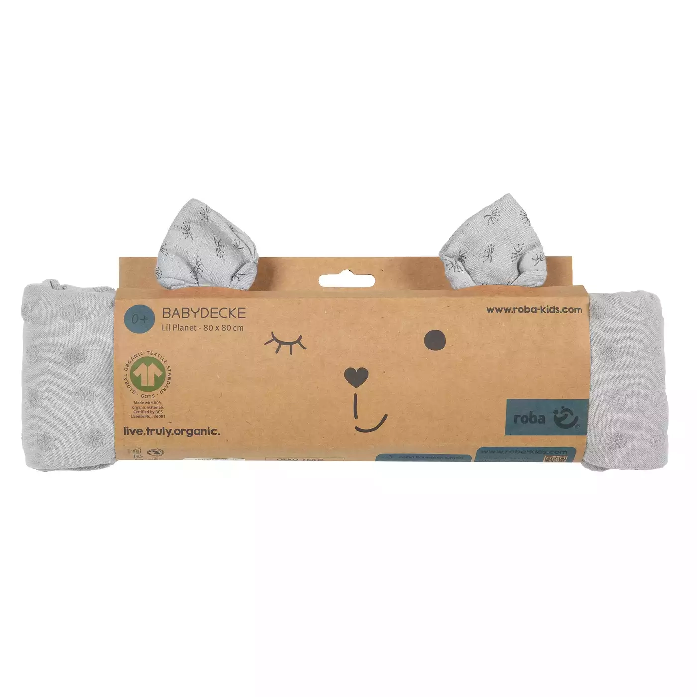 Kuscheldecken, roba, Grau – Produktansicht