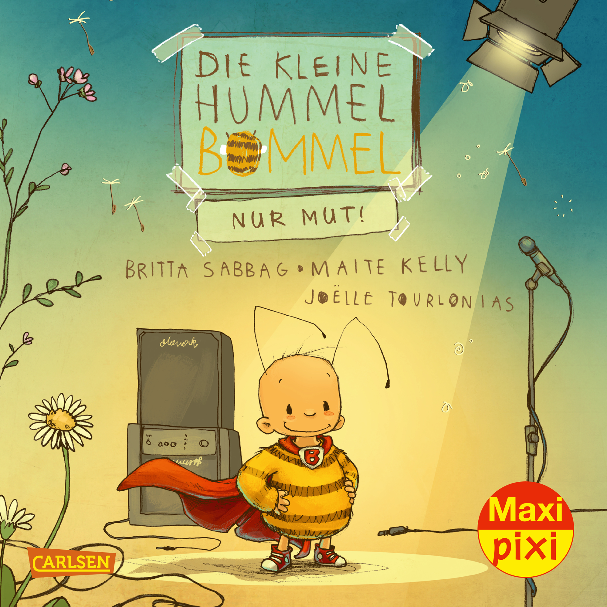 Maxi Pixi 415: Die kleine Hummel Bommel – Nur Mut! CARLSEN 2000585069605 1