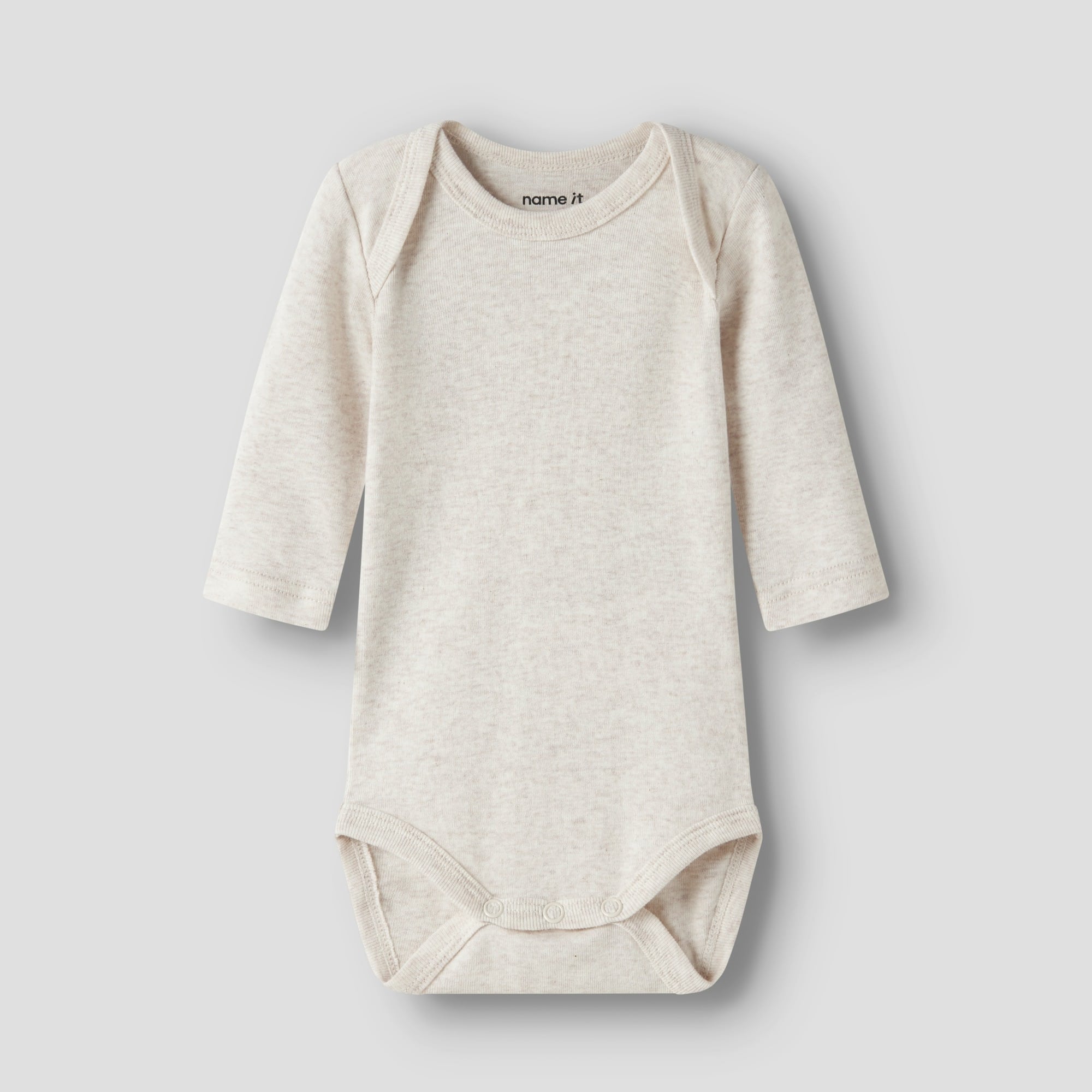 Langarmbodys, name it, Beige – Produktansicht