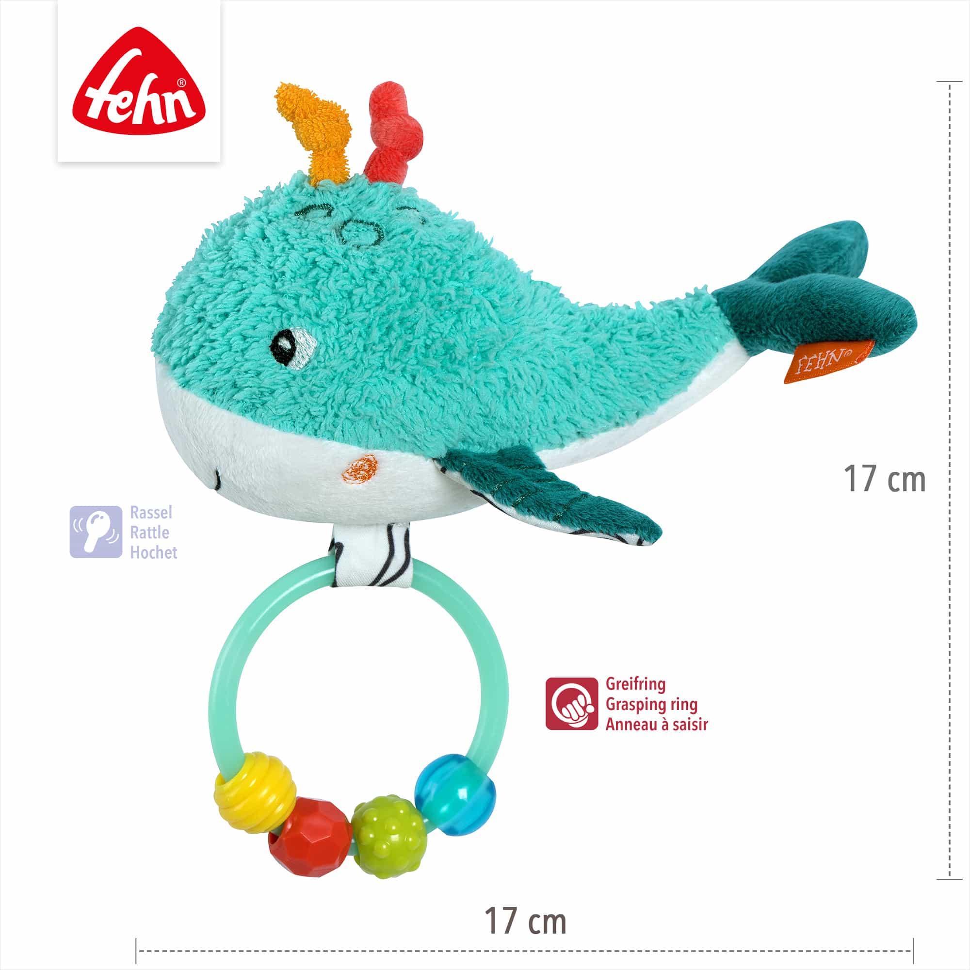 Rasseln & Greiflinge, fehn, Mehrfarbig – Produktansicht