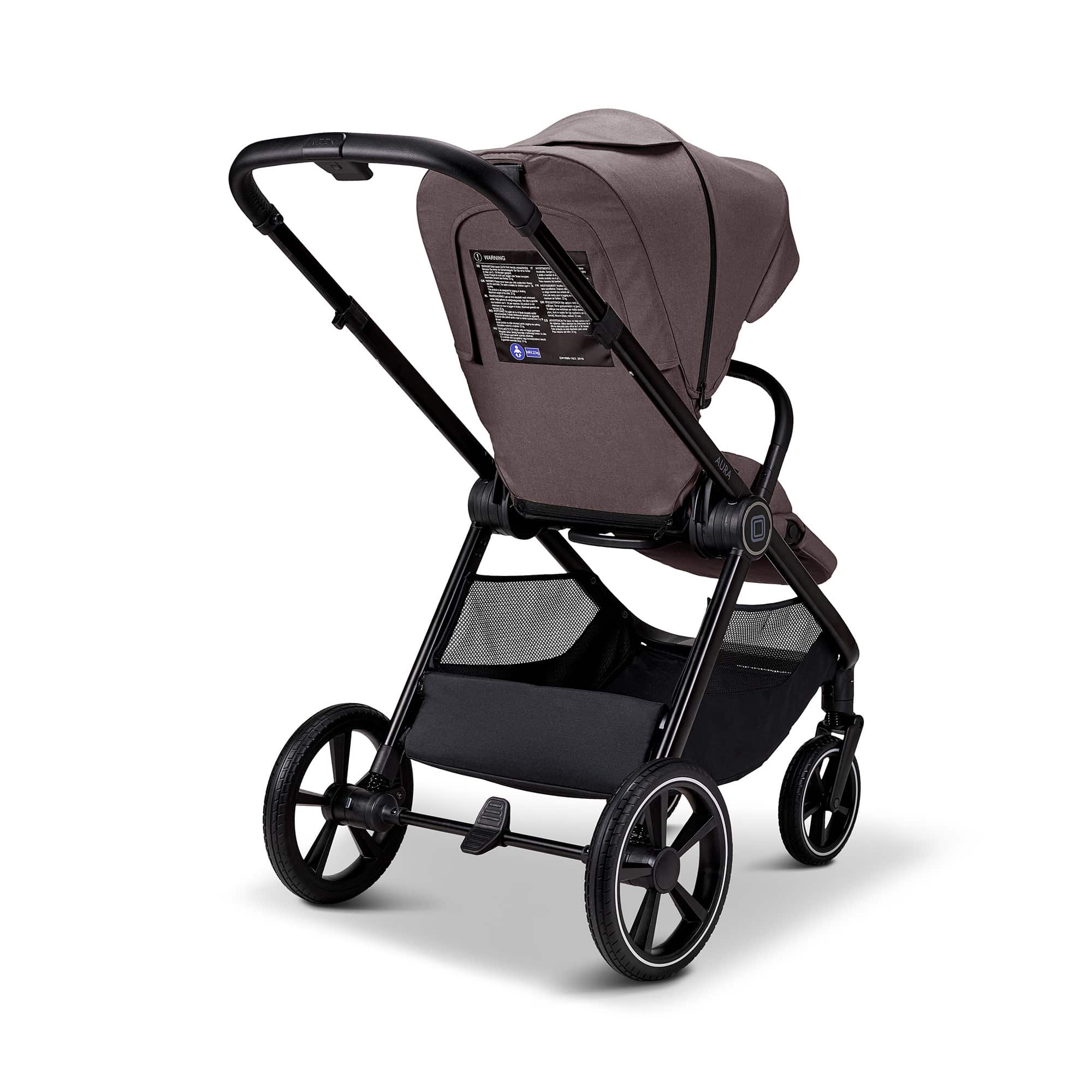 Kombi-Kinderwagen, MOON, Braun – Produktansicht