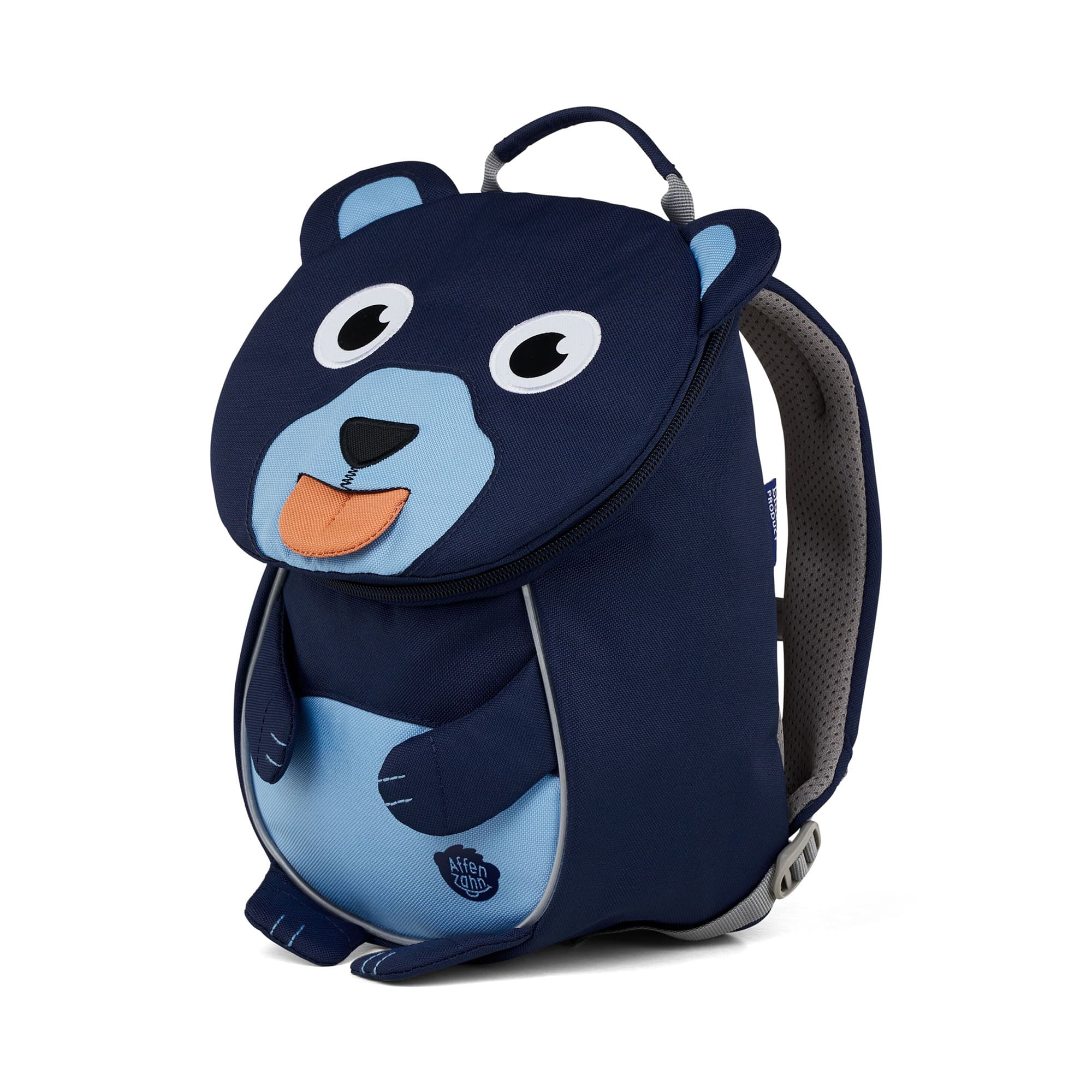 Kinderrucksäcke, Affenzahn, Blau – Produktansicht