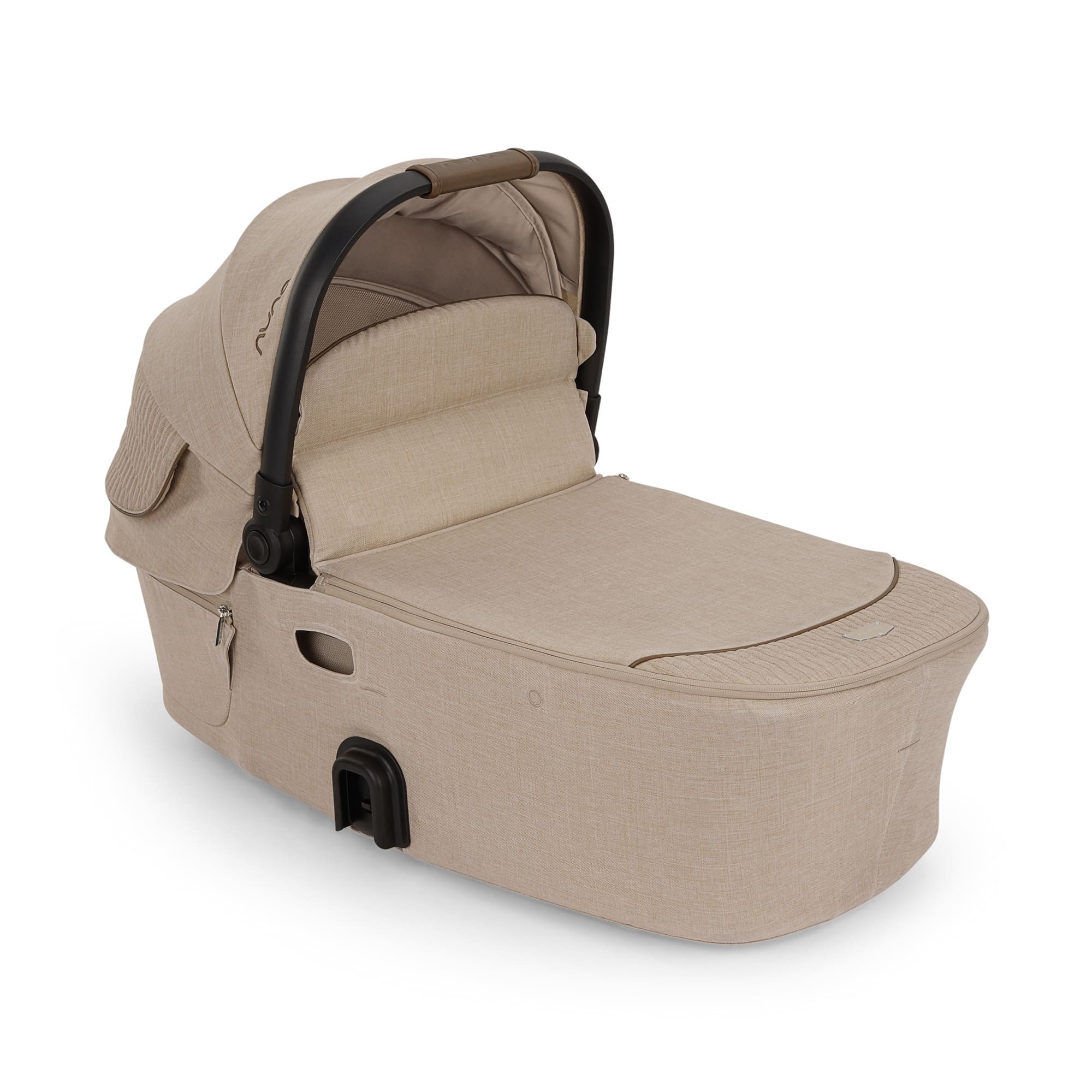 Tragewannen, nuna, Beige – Besonderheit: faltbare Babywanne für den DEMI next Kinderwagen von Nuna 
