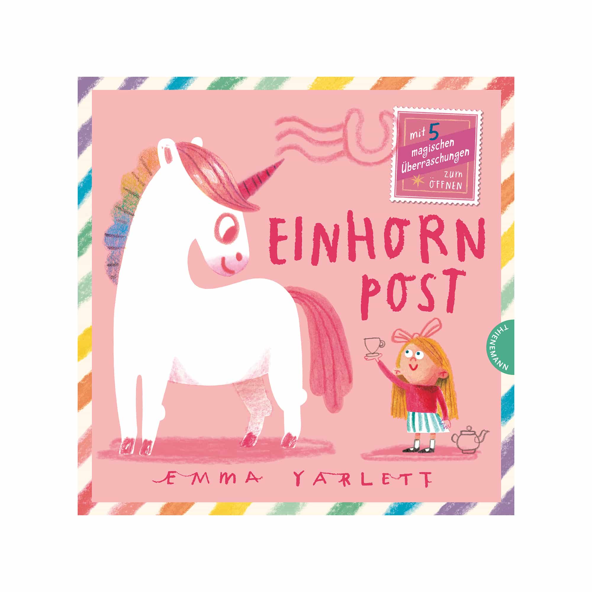 Bilderbücher, THIENEMANN, Pink – Besonderheit: interaktives Bilderbuch mit fünf Elementen zum öffnen