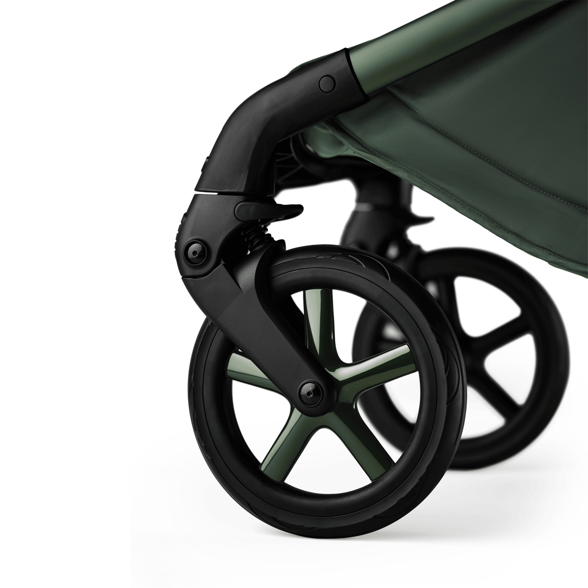 Kombi-Kinderwagen, bugaboo, Grün – Produktansicht