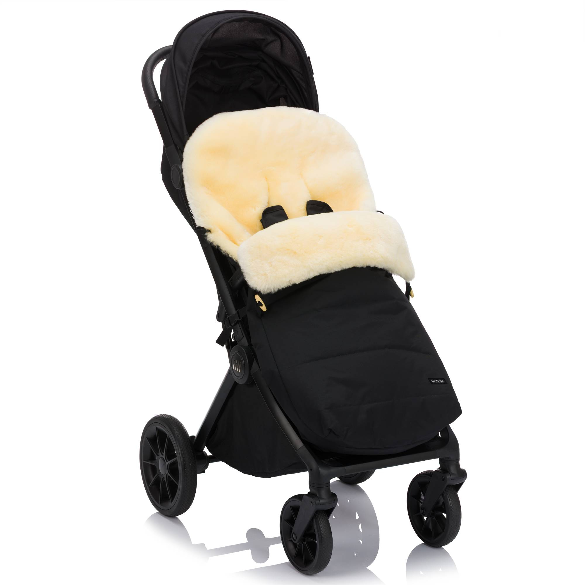 Fußsäcke & Decken, LITTLE ONE, Schwarz – Produktansicht