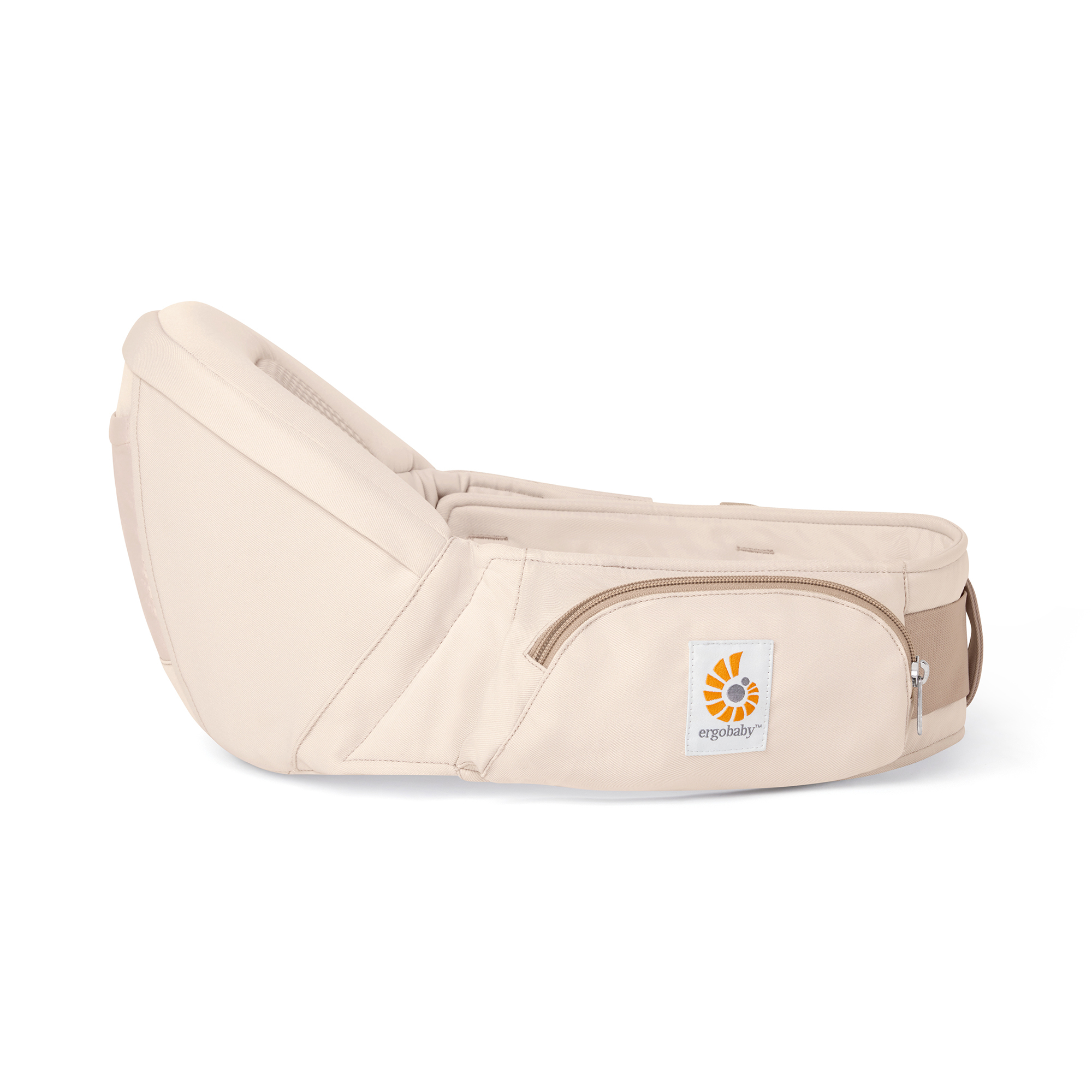 Hüfttragen, ERGObaby, Beige – Besonderheit: für ein einfaches Tragen von älteren Babys