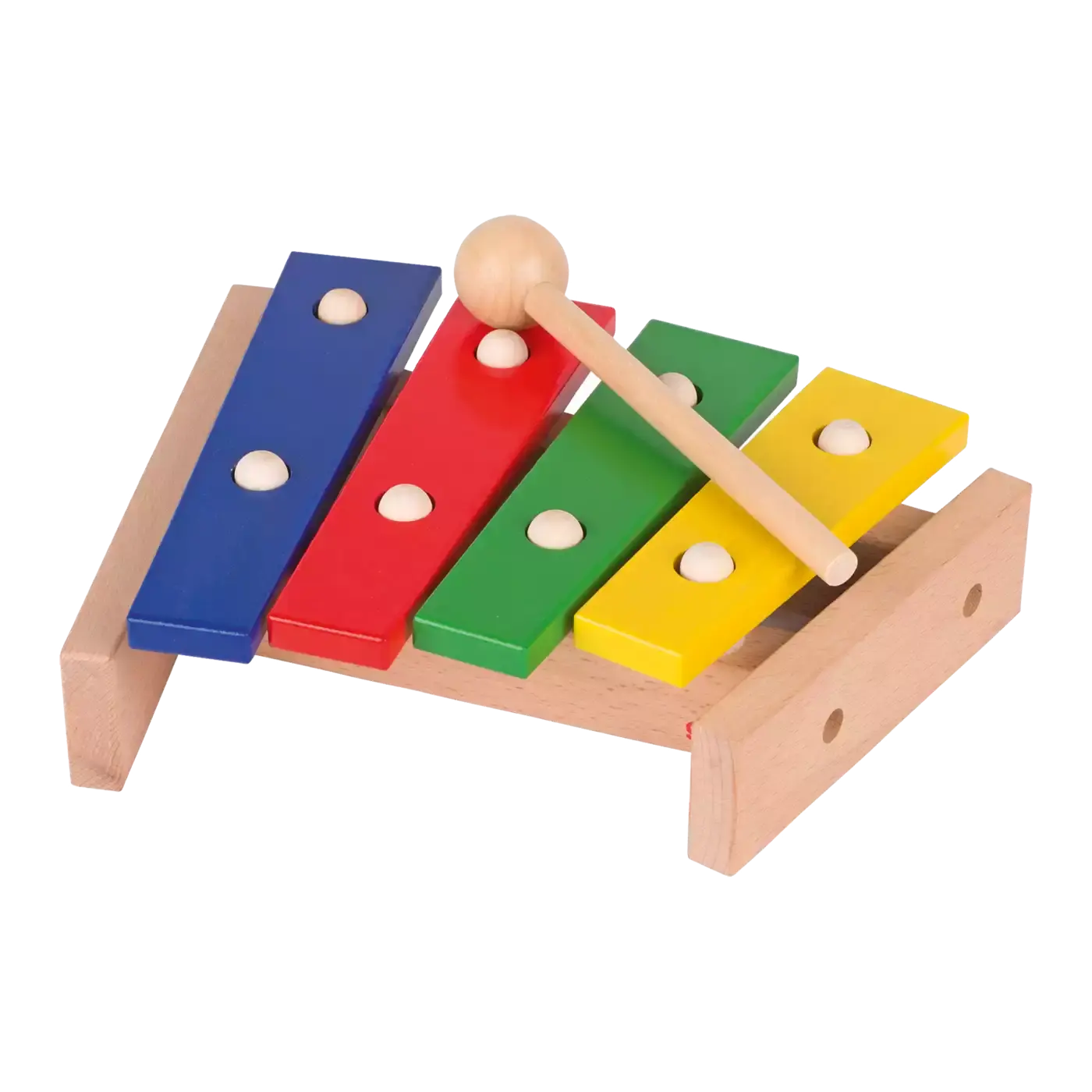 Xylophon mit 4 farbigen Tonplatten goki 2000566296846 1