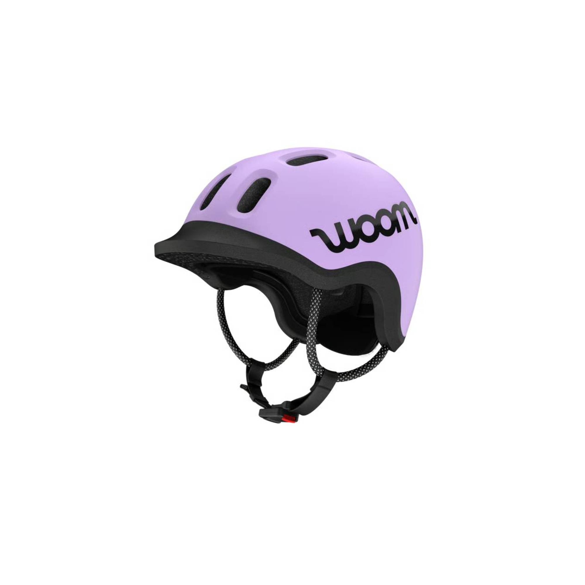 Fahrradhelme, Woom, Lila – Besonderheit: innenliegendes Verstellsystem
