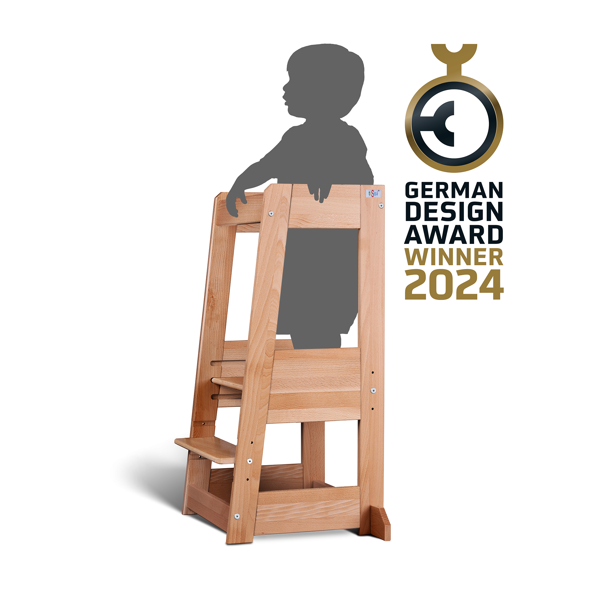 Lerntürme, tiSsi, Beige – Produktansicht