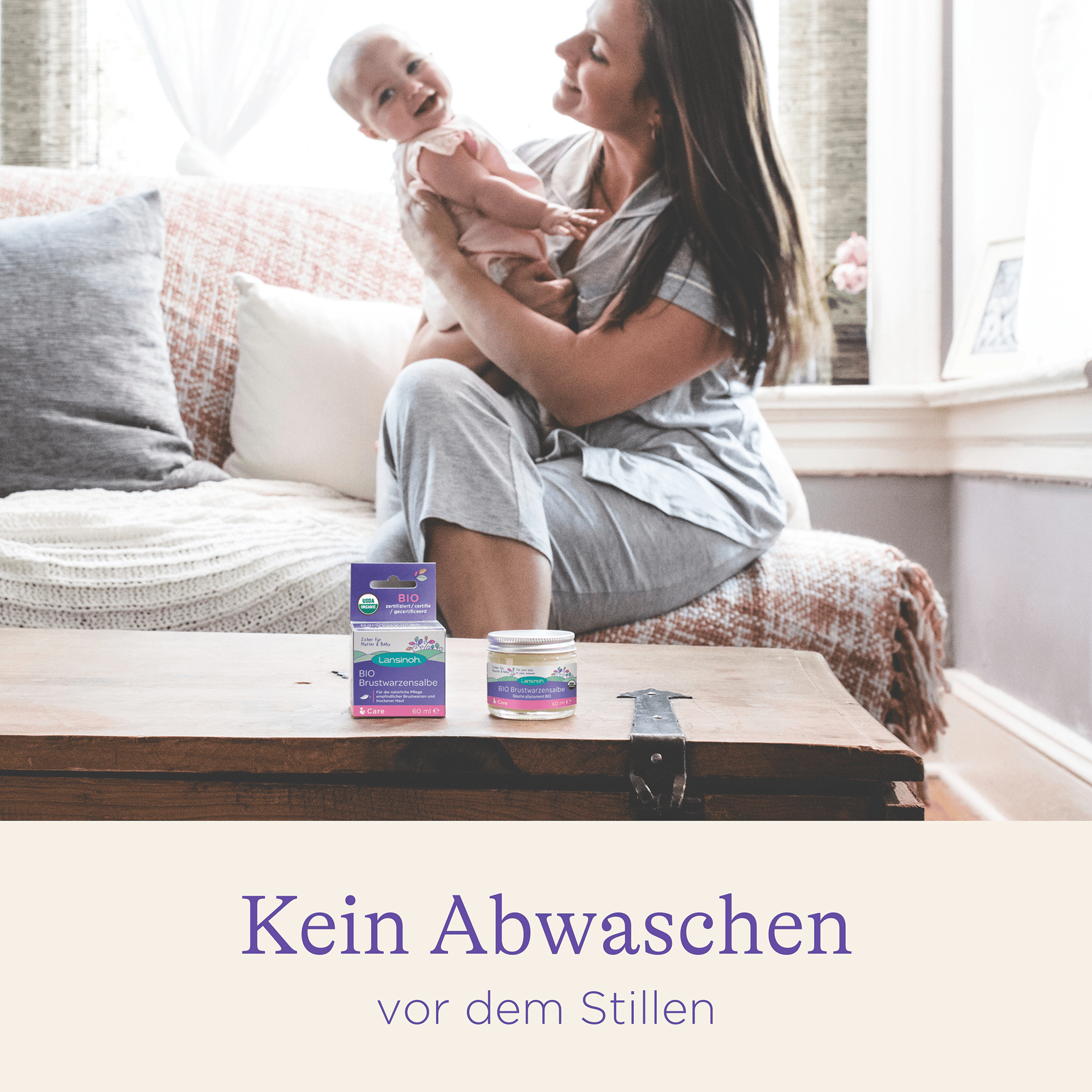 Körperpflege, Lansinoh, Lila – Produktansicht