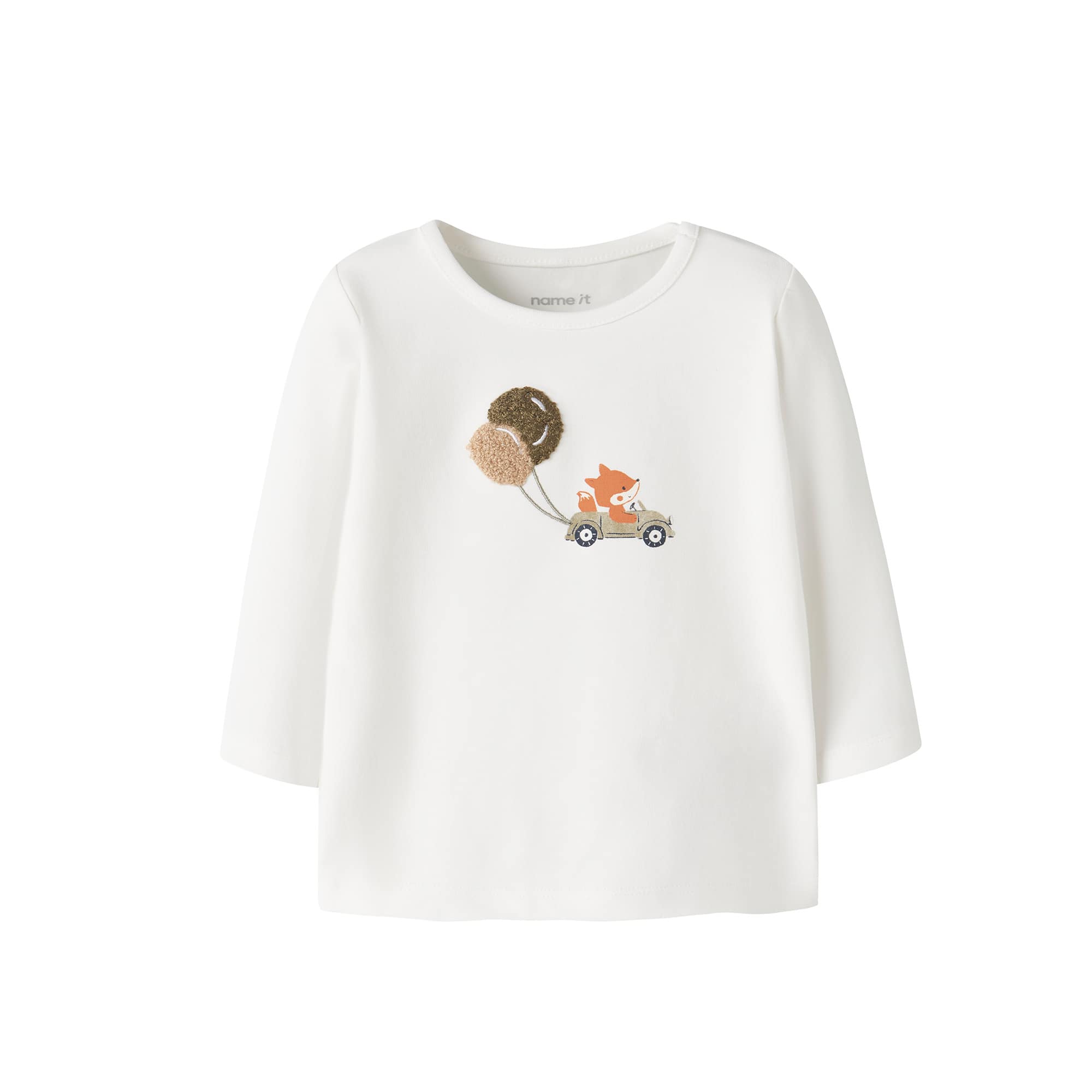 Langarmshirts, name it, Weiß – Produktansicht