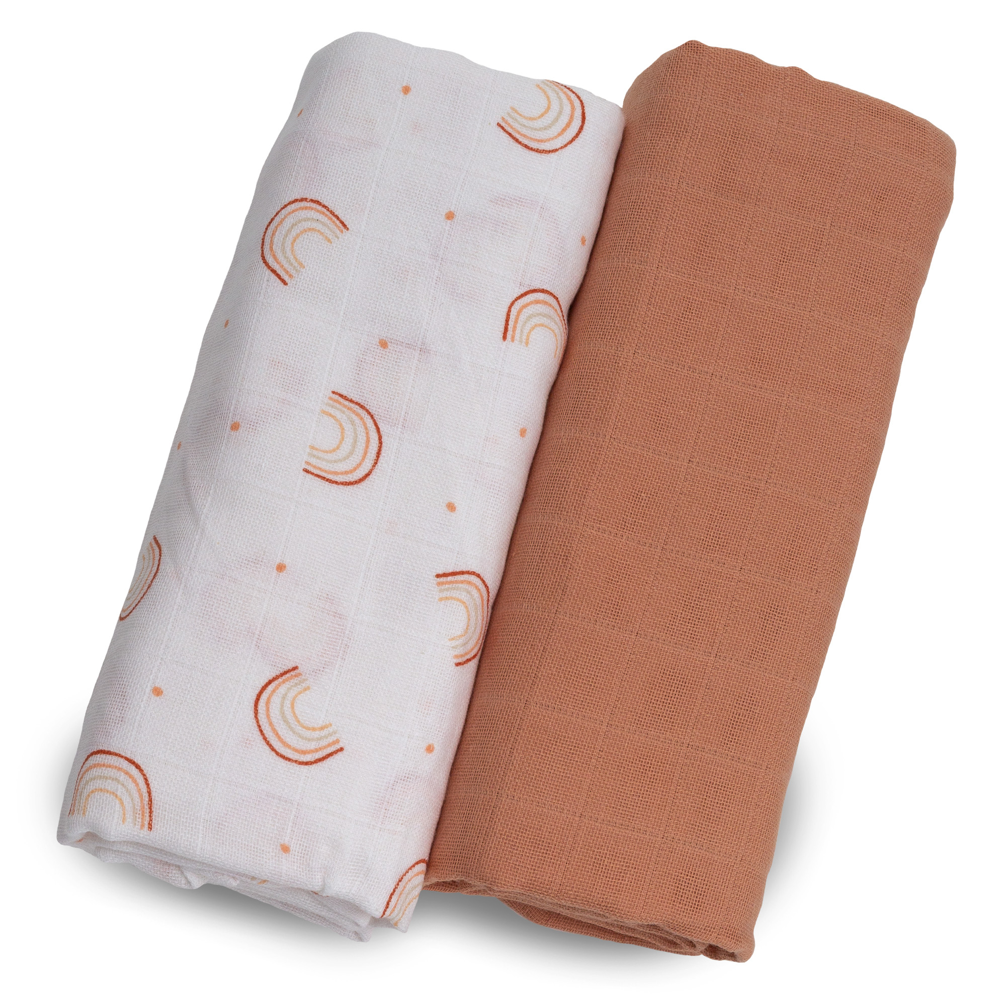 Pucktücher, LITTLE ONE, Orange – Besonderheit: praktisches 2er Pack