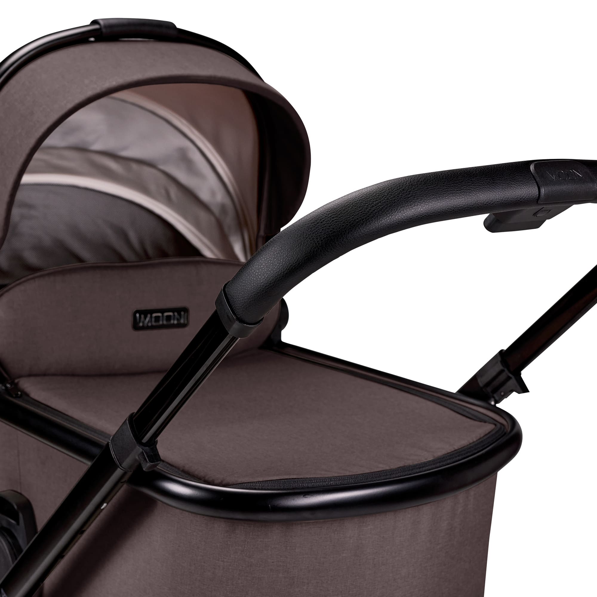 Kombi-Kinderwagen, MOON, Braun – Produktansicht