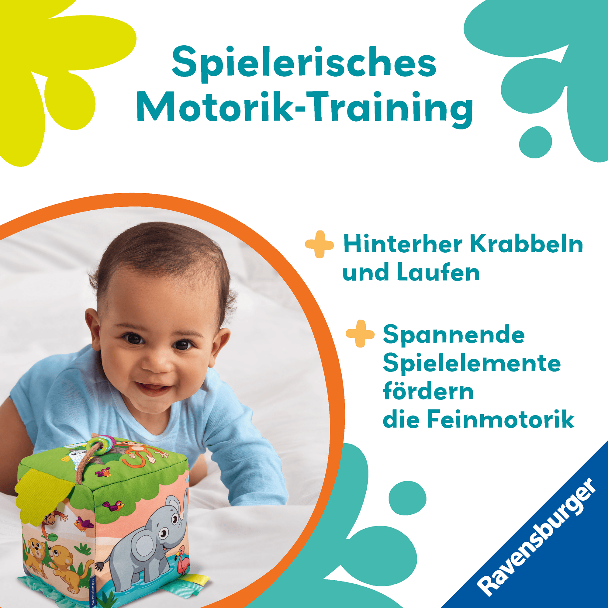 Motorikwürfel, Ravensburger, Mehrfarbig – Produktansicht