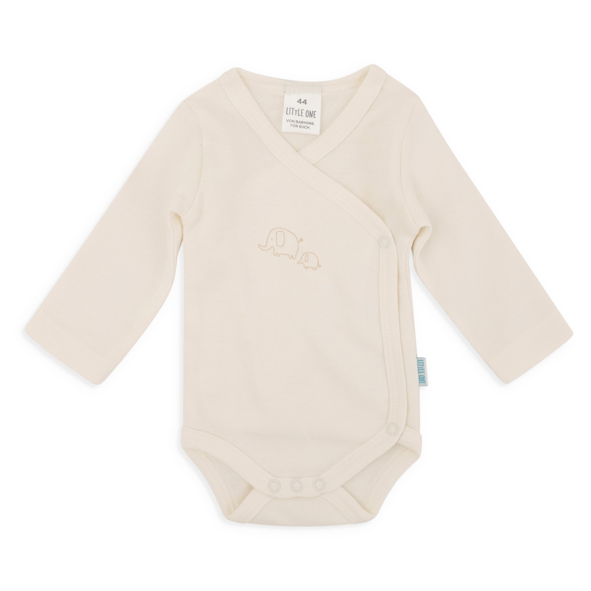 Wickelbodys, LITTLE ONE, Grau – Produktansicht