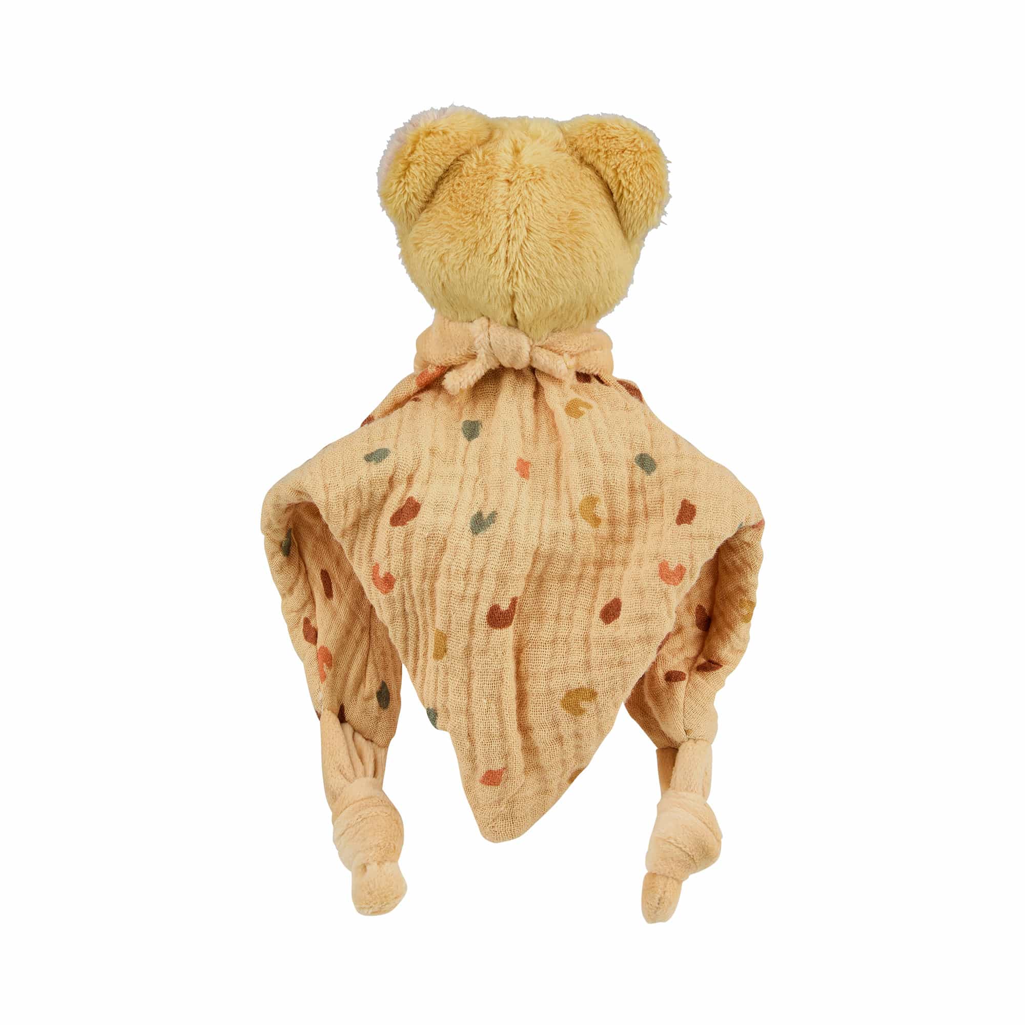 Schmusetücher, Sterntaler, Gelb – Besonderheit: Musselintuch mit Knoten an den Enden zum Entdecken