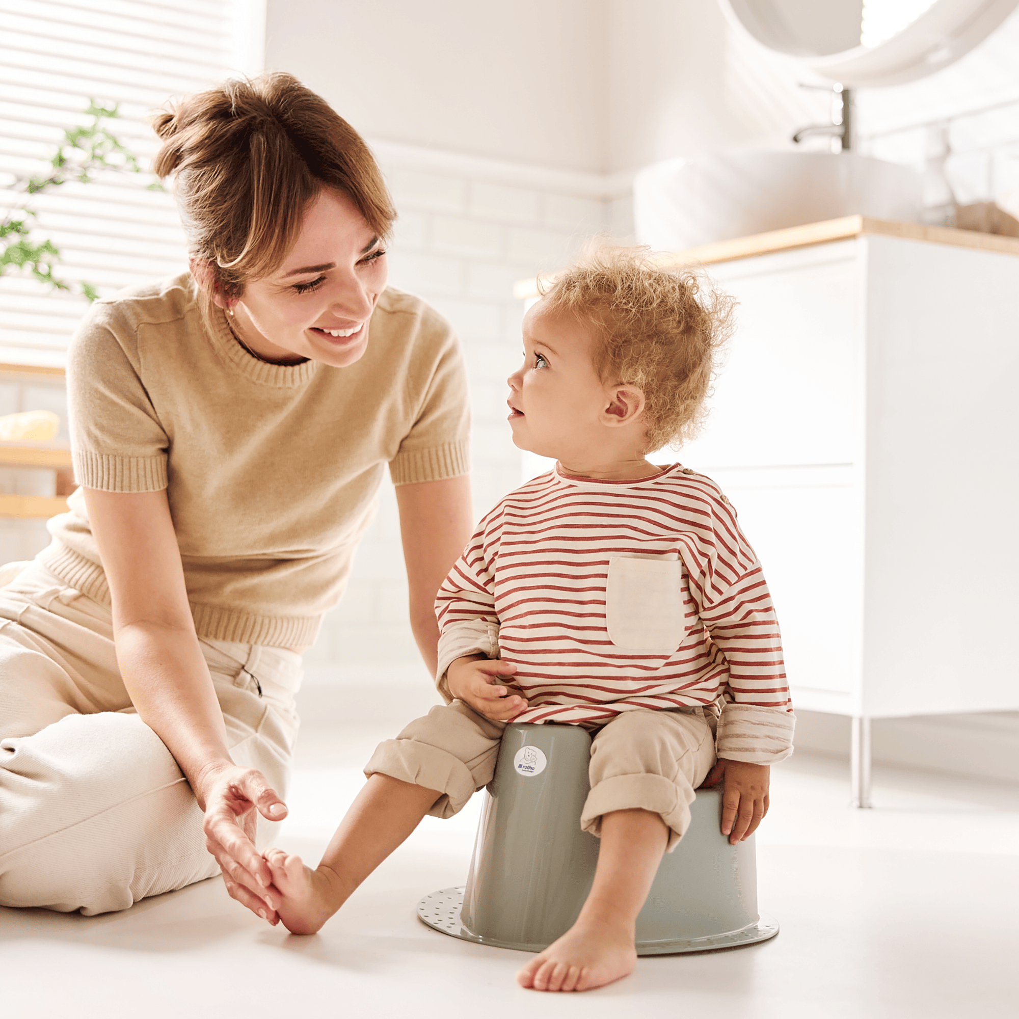 Töpfchen, rotho Babydesign, Grün – Produktansicht