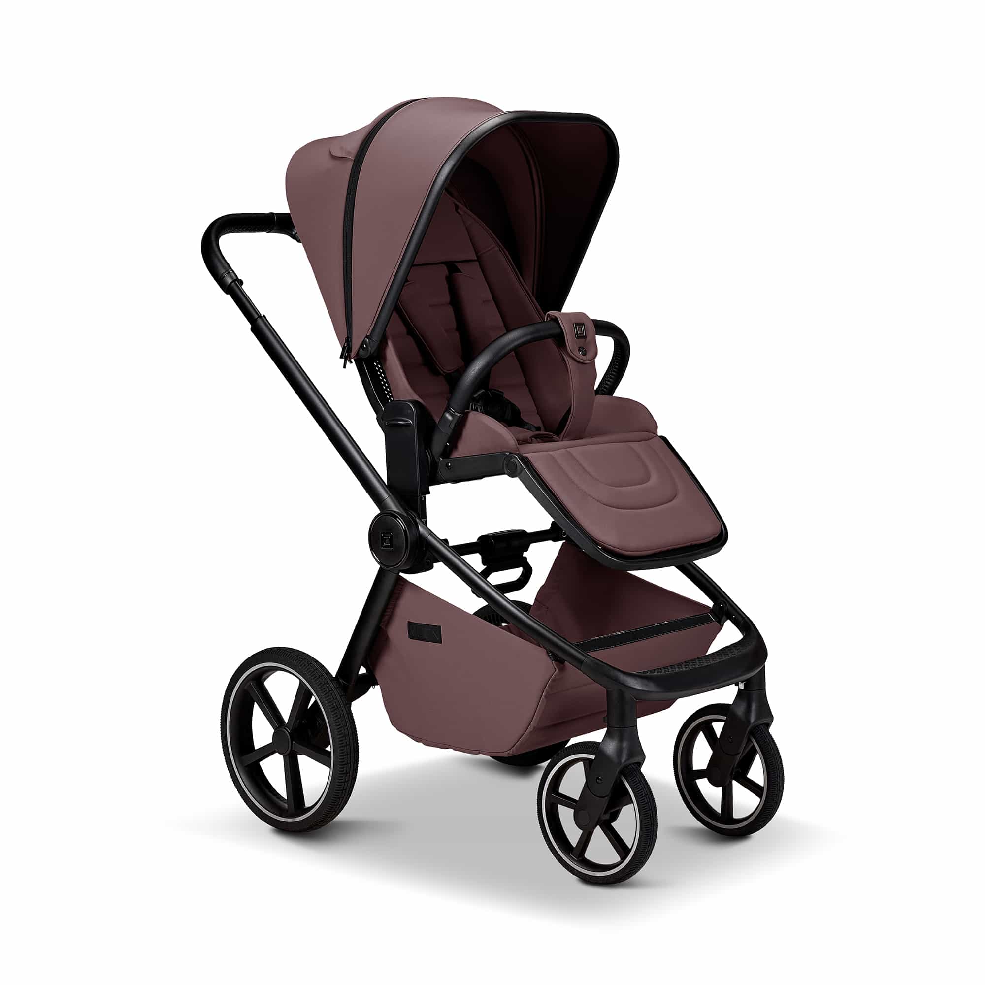 Kombi-Kinderwagen, MOON, Braun – Produktansicht