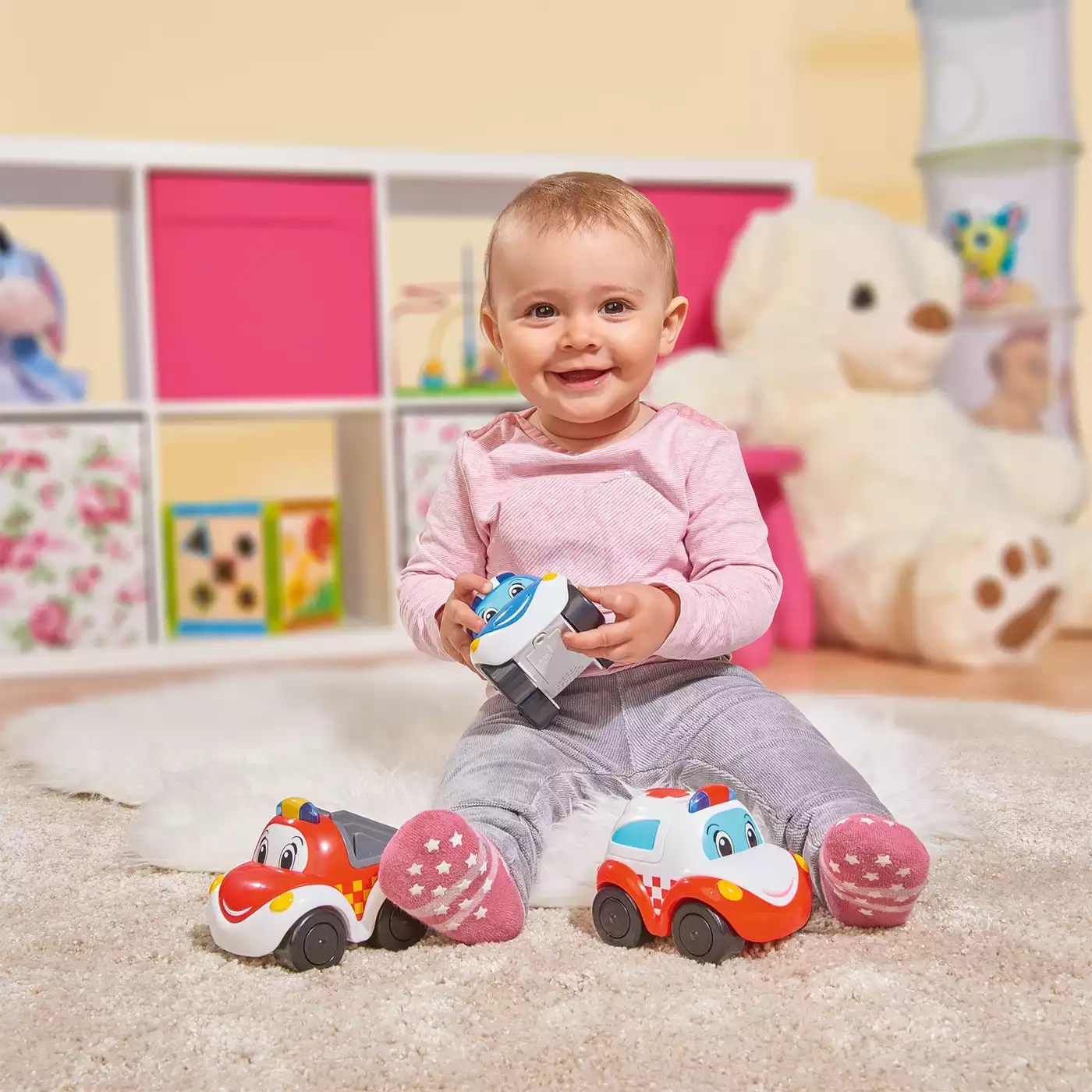 Spielzeugautos, Simba, Orange – Produktansicht