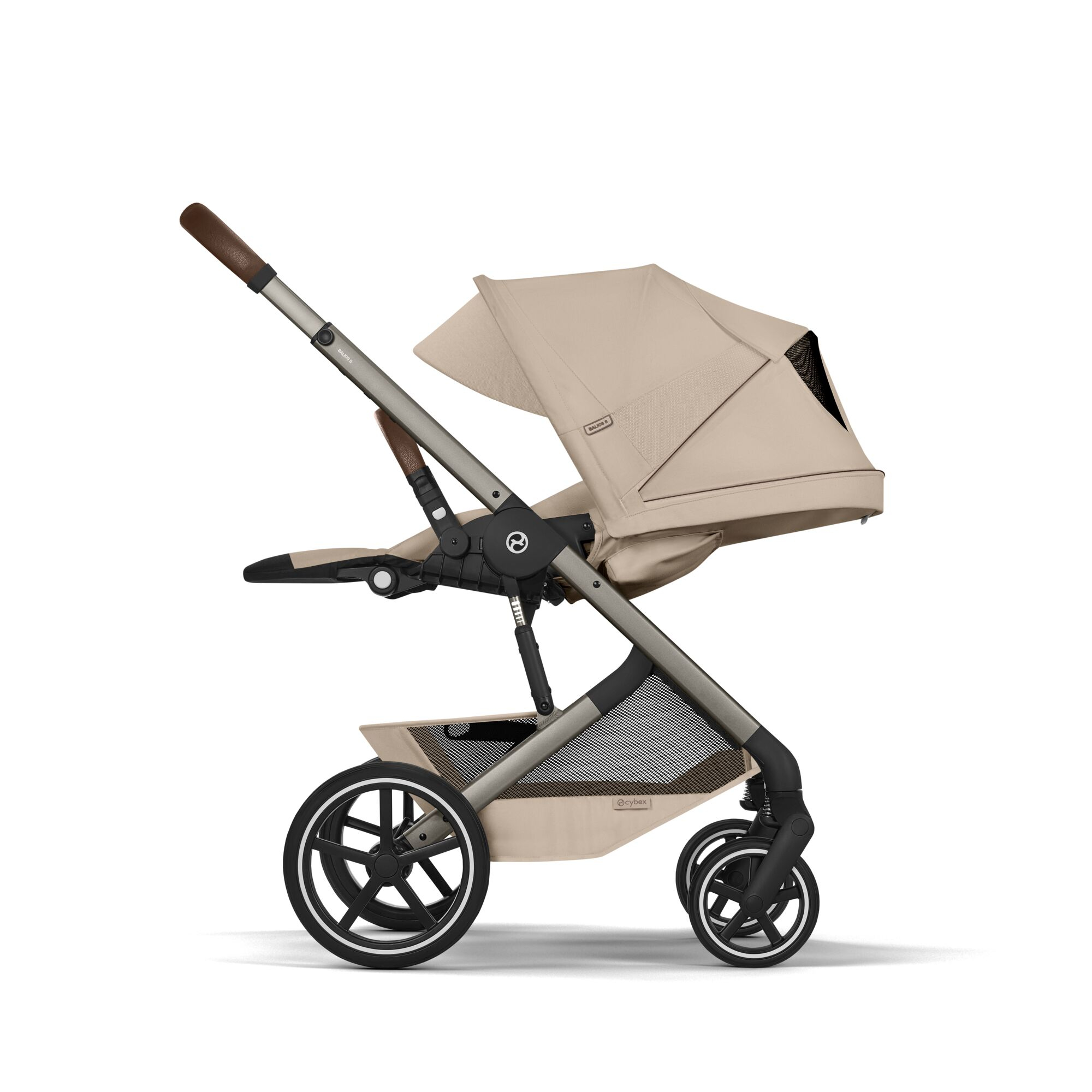 Kombi-Kinderwagen, cybex, Beige – Produktansicht