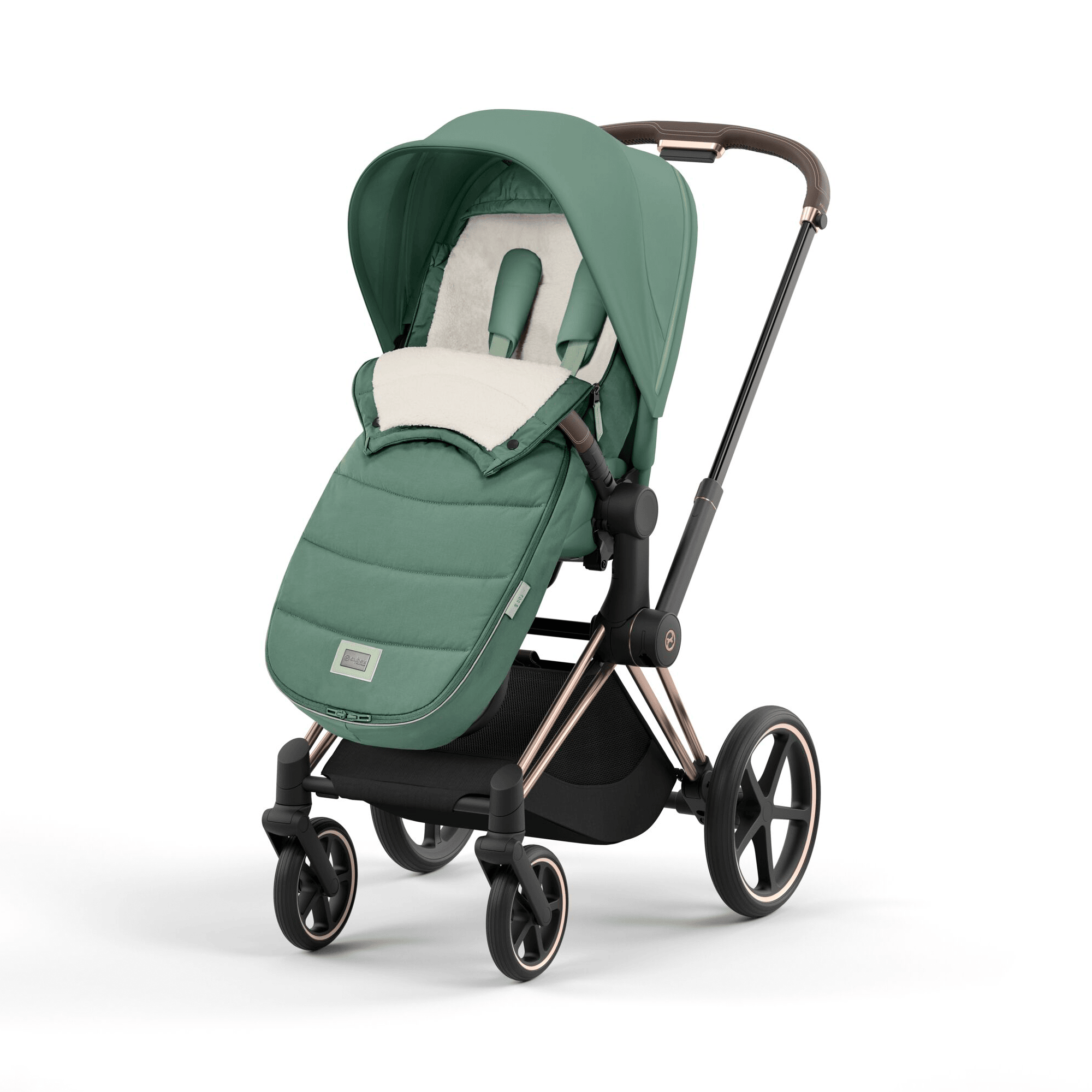 Fußsäcke & Decken, cybex PLATINUM, Grün – Produktansicht