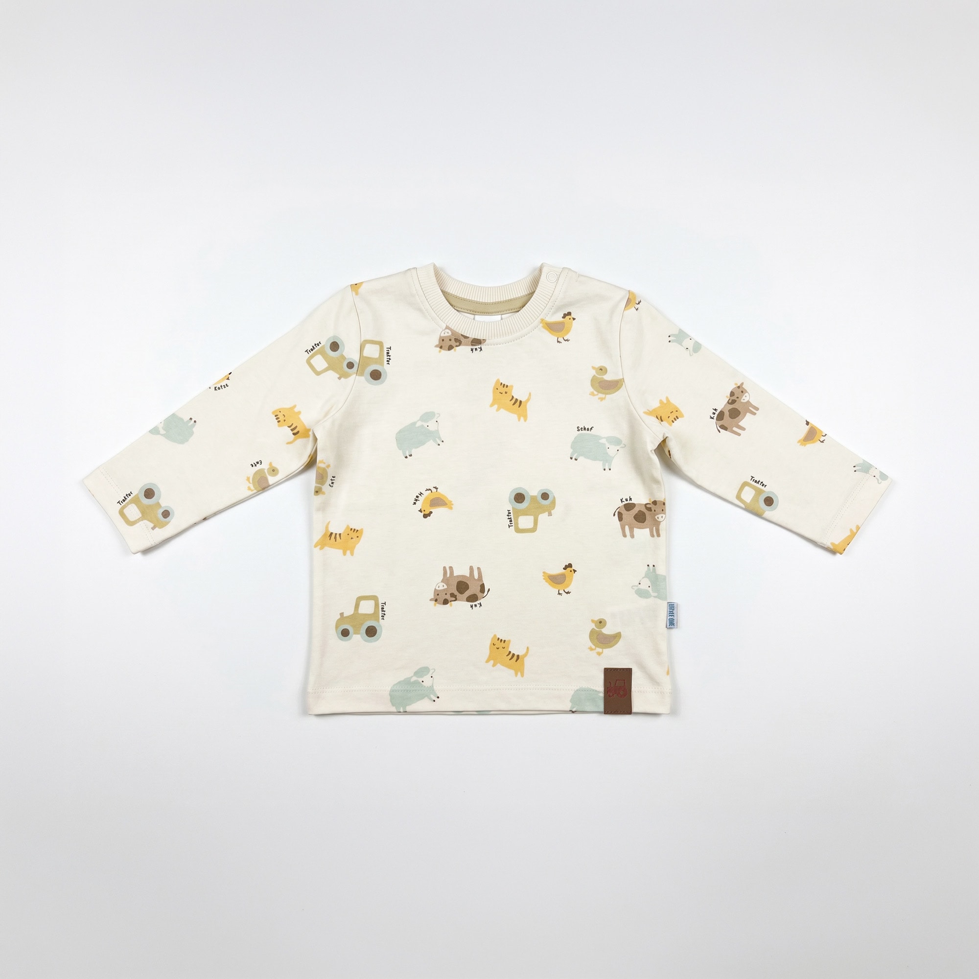 Langarmshirts, LITTLE ONE, Weiß – Besonderheit: Oeko-Tex Standard 100 zertifiziert (Zertifizierungsnummer 08.0.60350 HOHENSTEIN HTTI)