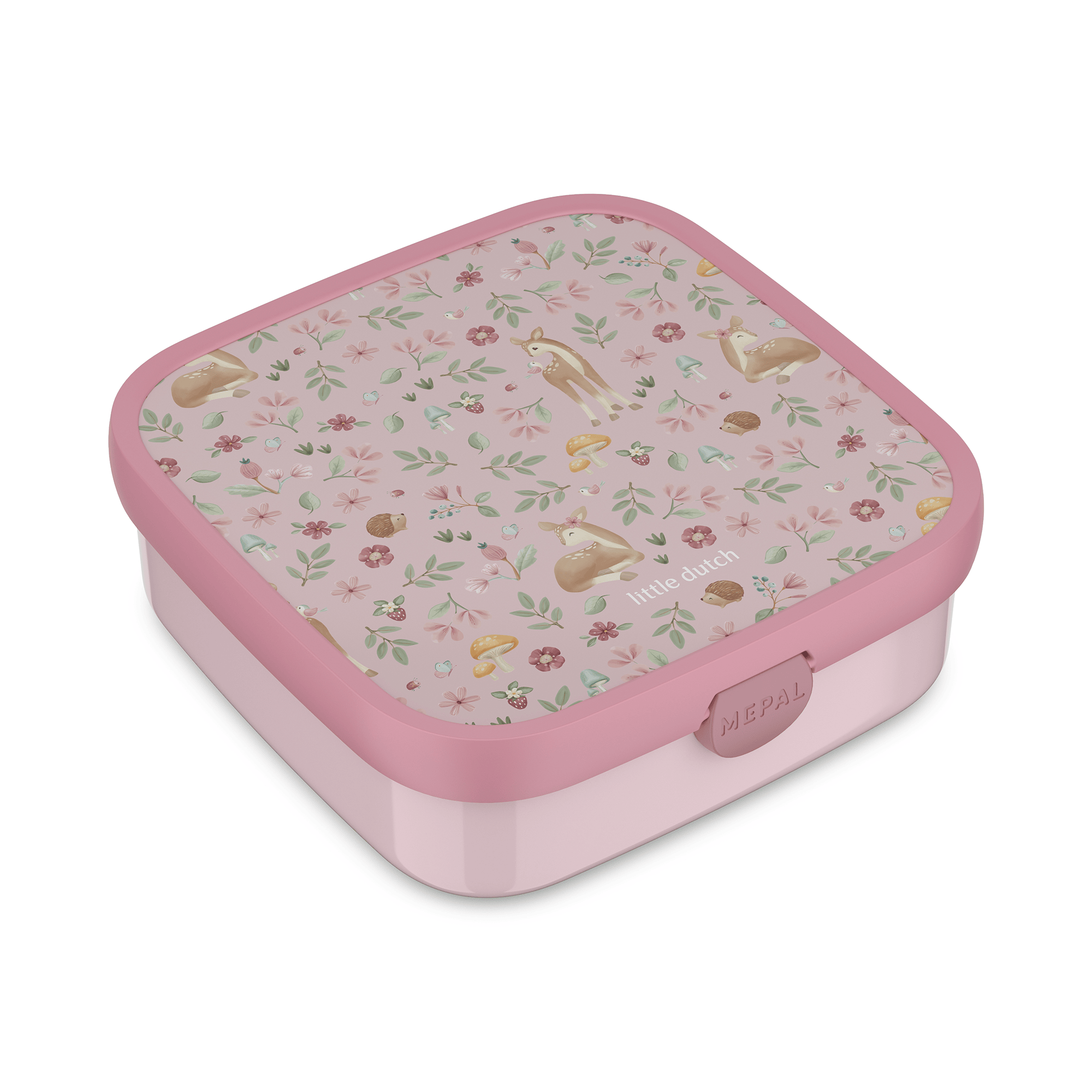 Brotdosen & Snackboxen, MEPAL, Pink – Besonderheit: mit herausnehmbaren Bento-Einsätzen und einer Snackgabel