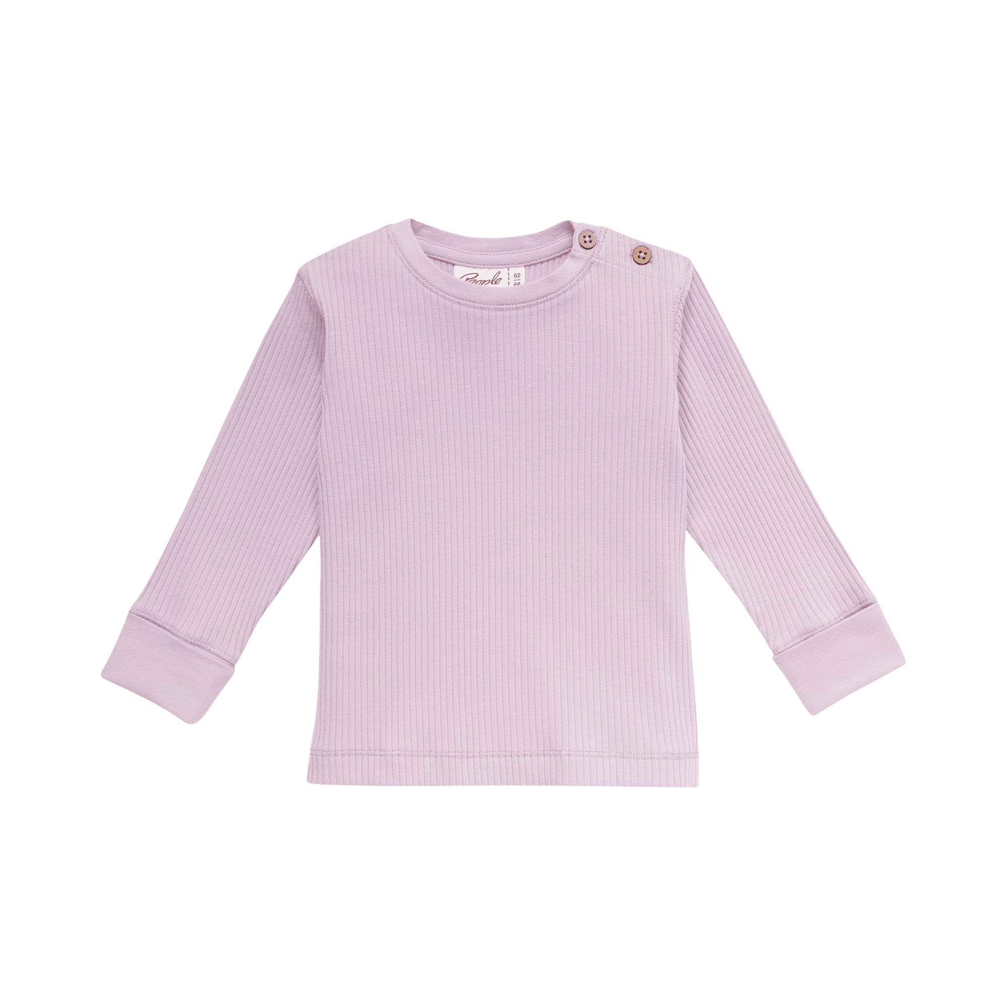 Sweat-, Fleece- & Strickjacken, People Wear Organic, Lila – Besonderheit: aus 95% Bio-Baumwolle