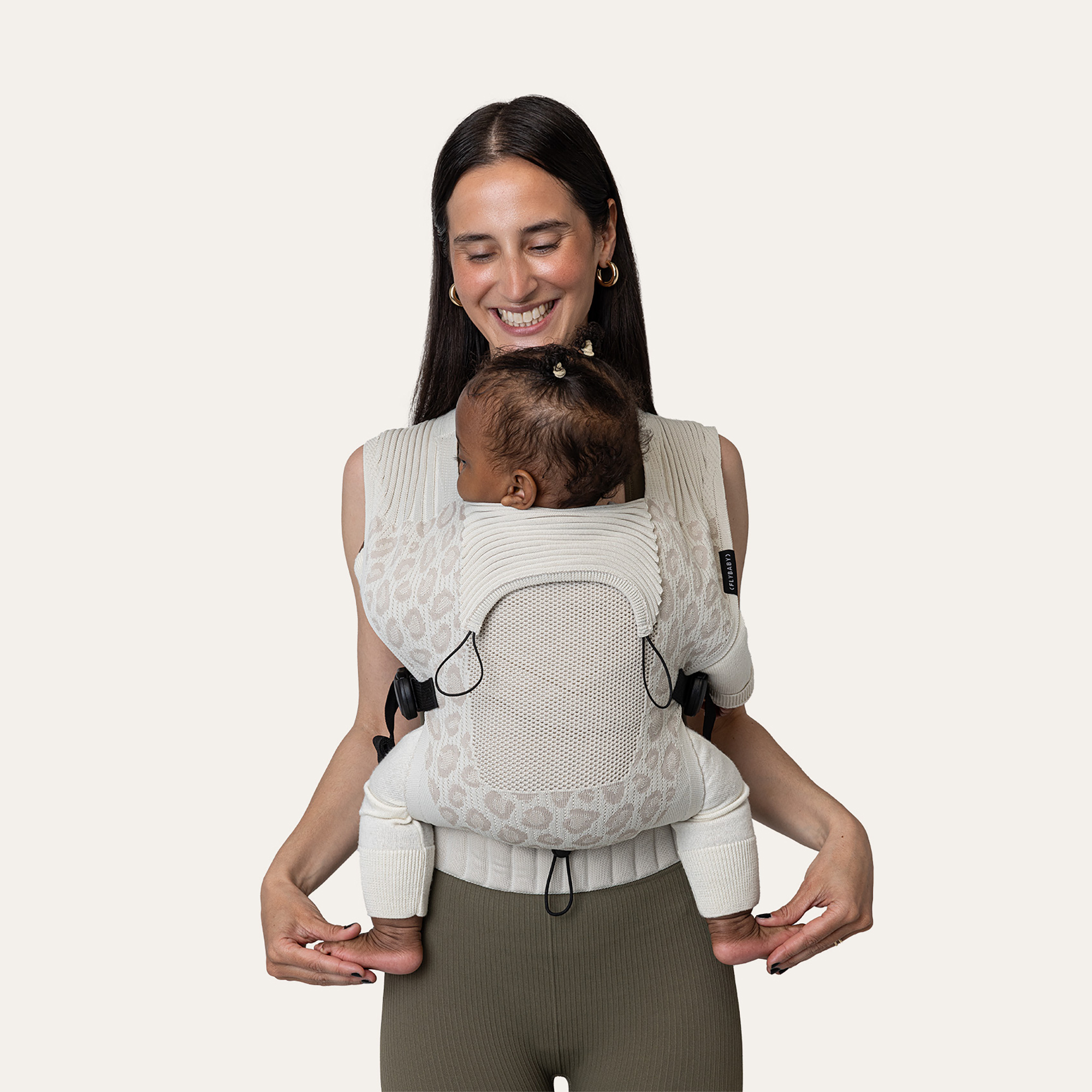 Babytragen, FLYBABY, Beige – Produktansicht