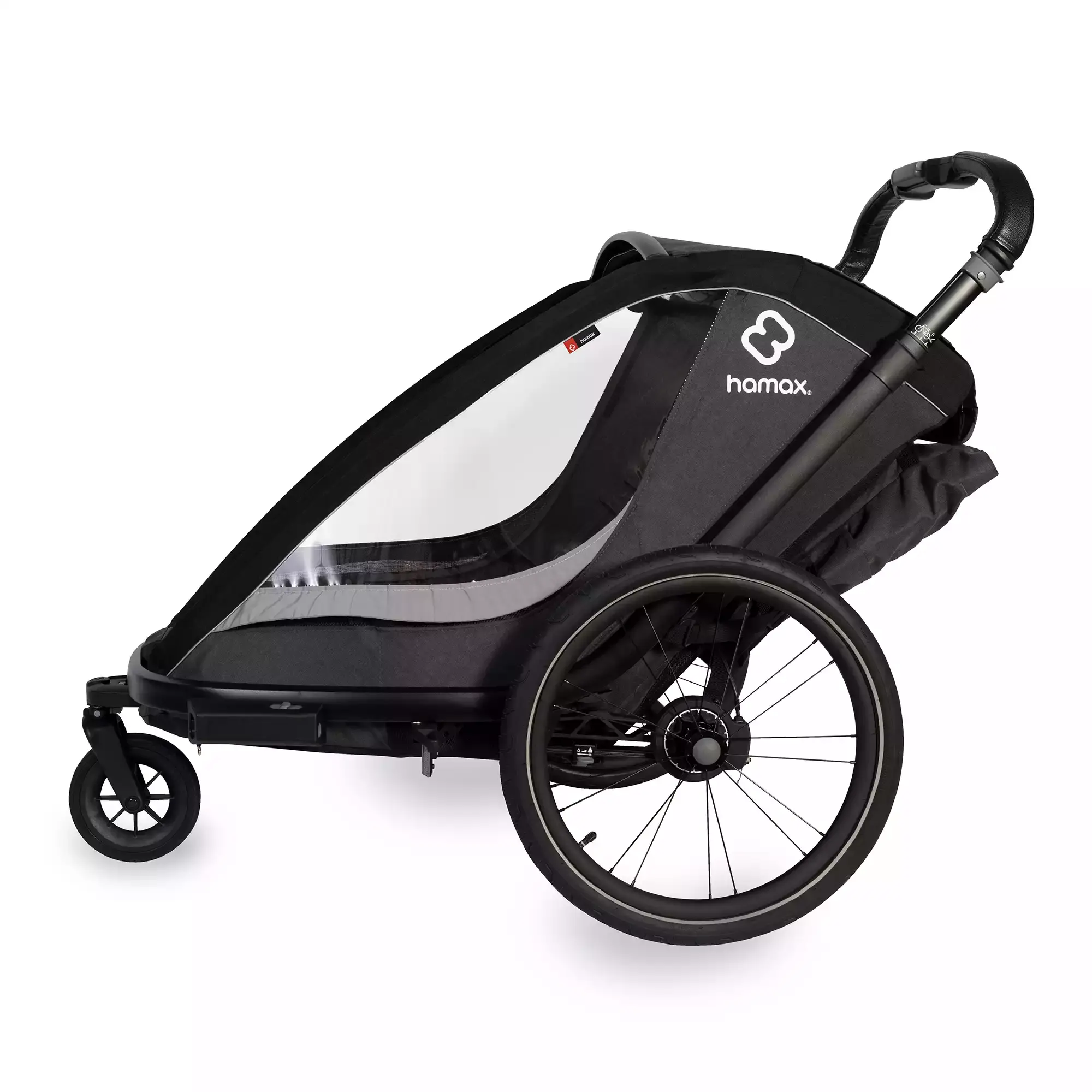 Cocoon One Einsitzer Grey/Black hamax Grau 2000582708439 2