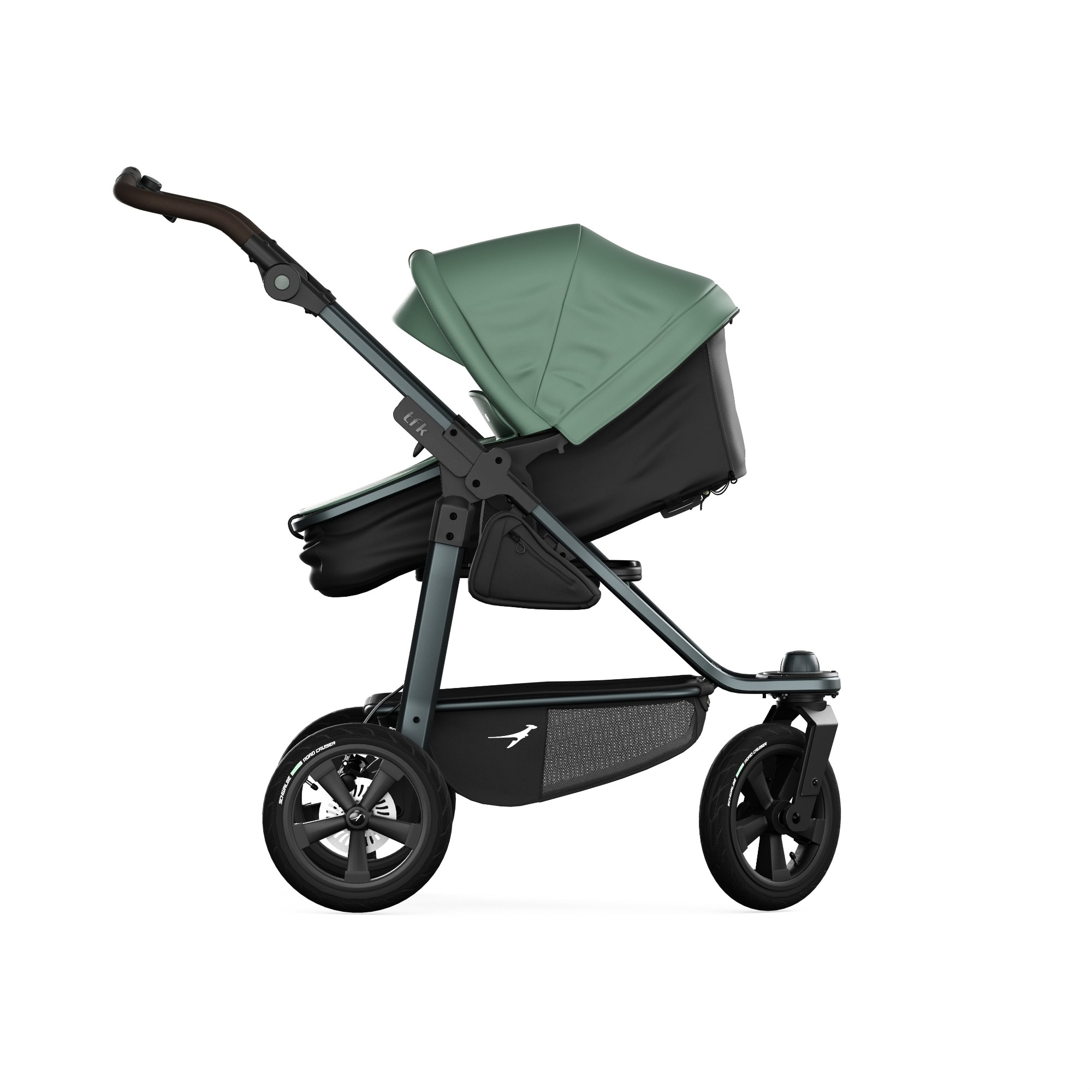 Kombi-Kinderwagen, tfk, Grün – Produktansicht