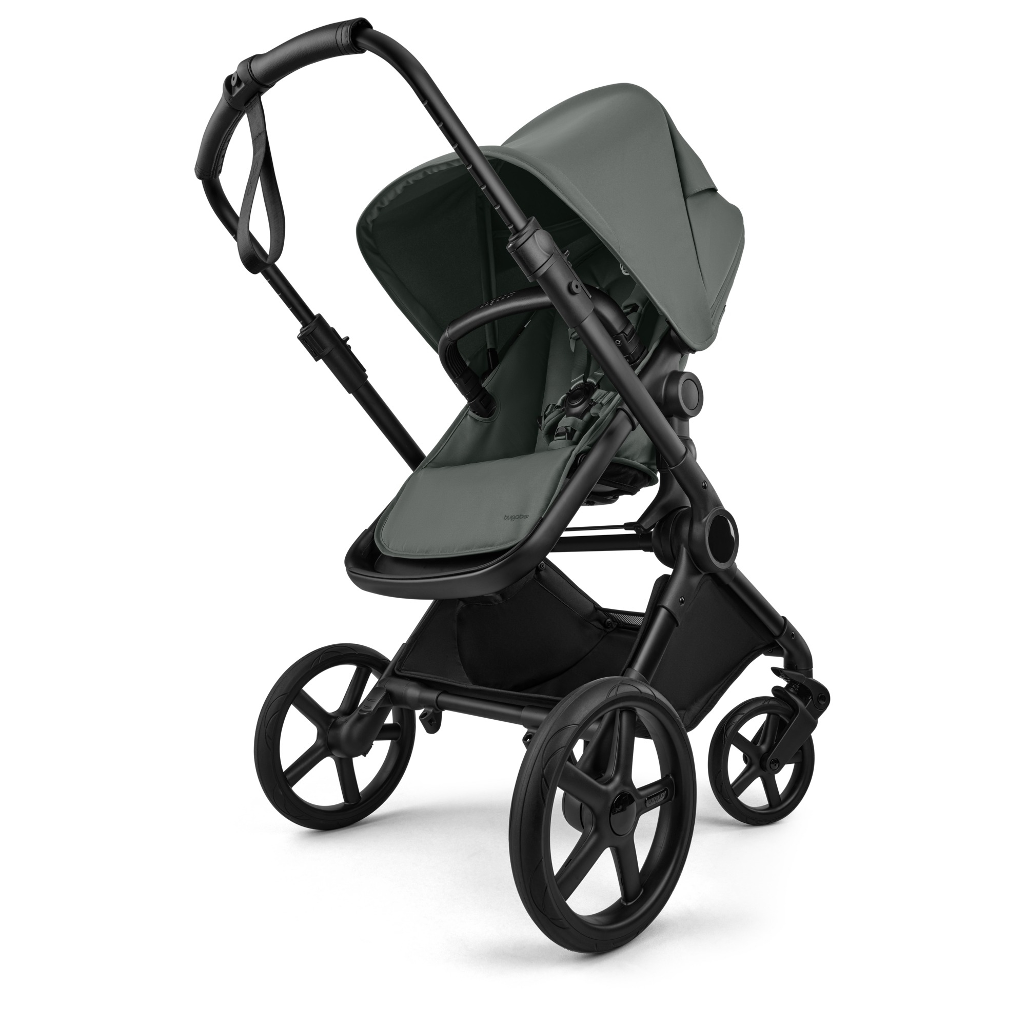 Kombi-Kinderwagen, bugaboo, Grün – Produktansicht