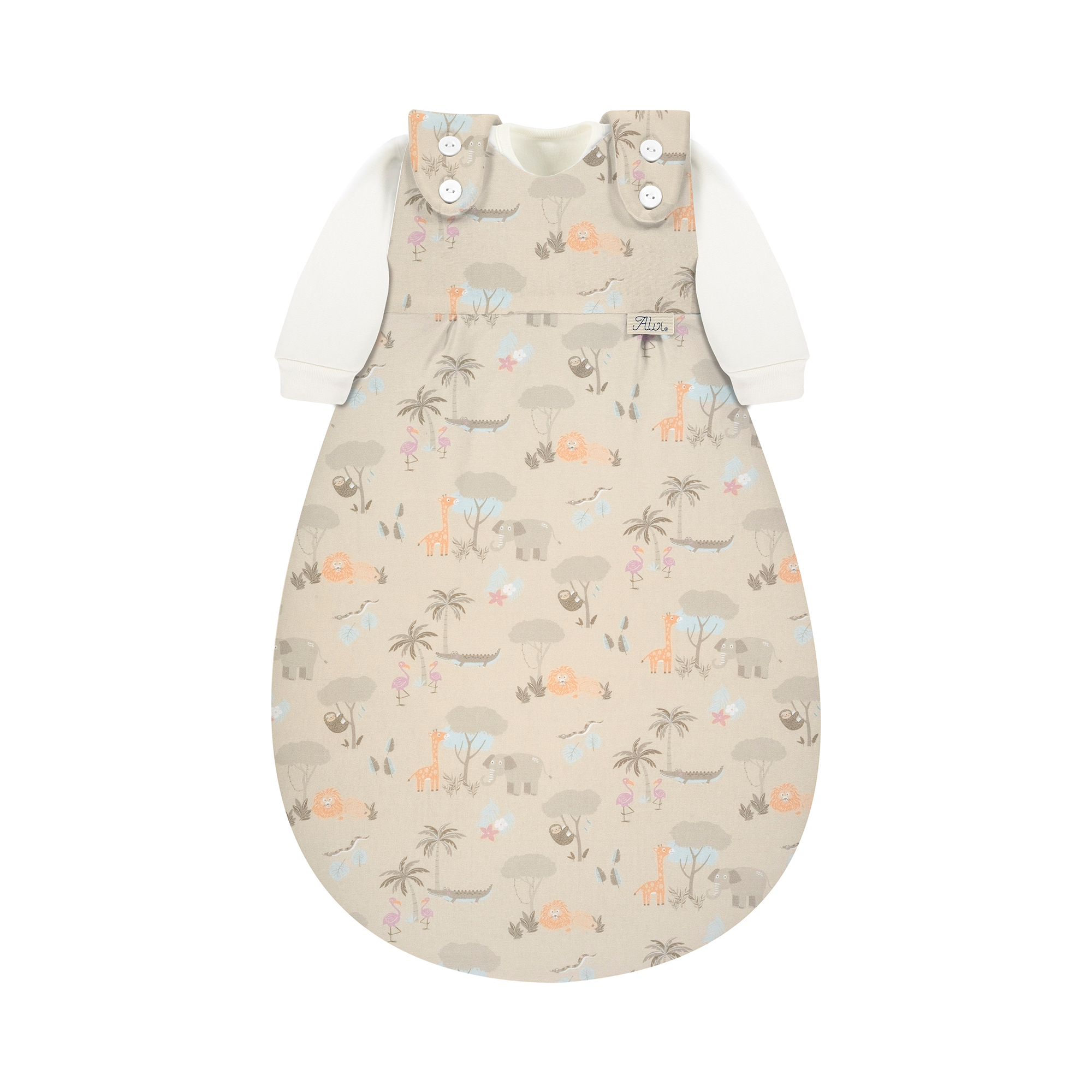 Ganzjahresschlafsäcke, Alvi, Beige – Besonderheit: 3-teiliger Schlafsack