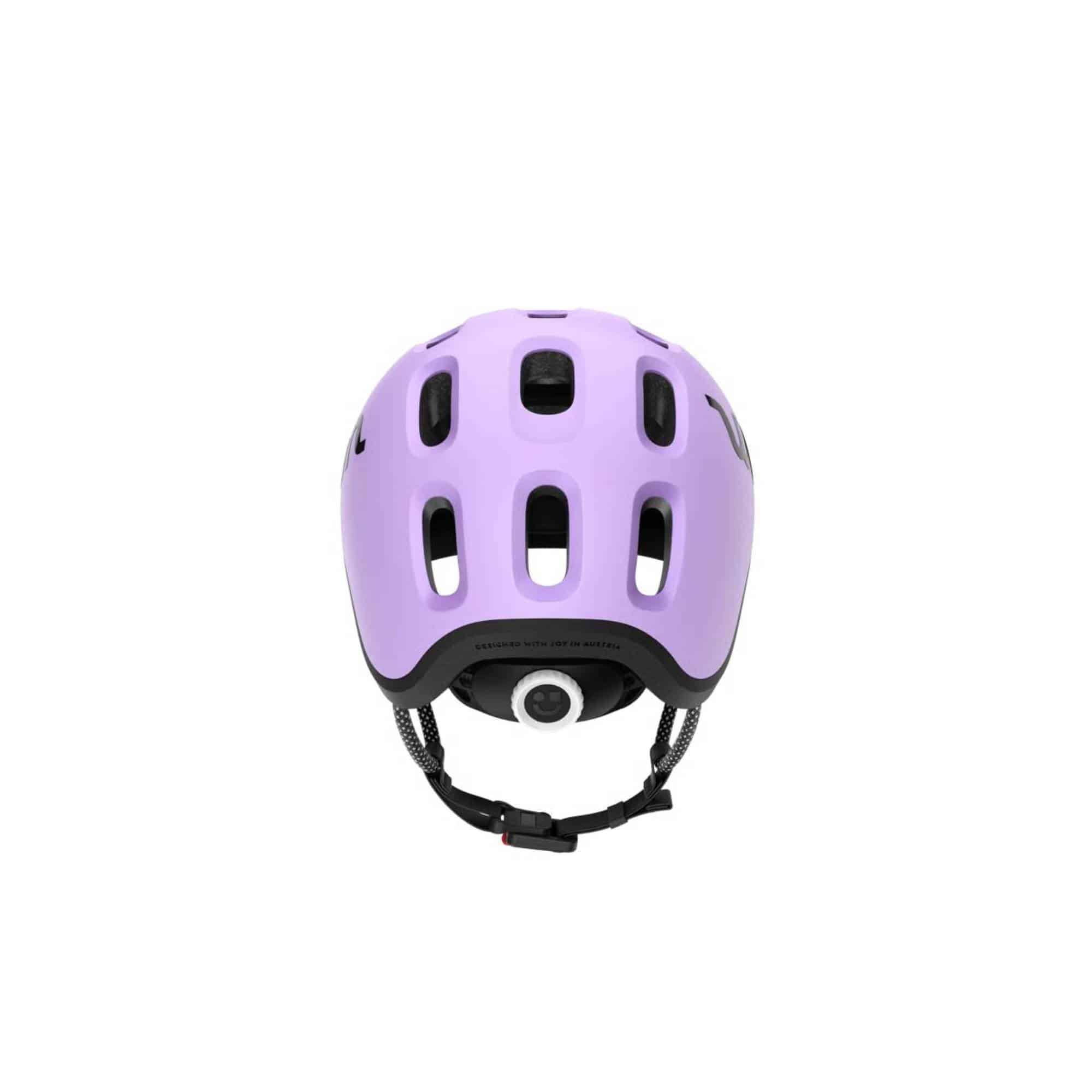 Fahrradhelme, Woom, Lila – Besonderheit: innenliegendes Verstellsystem
